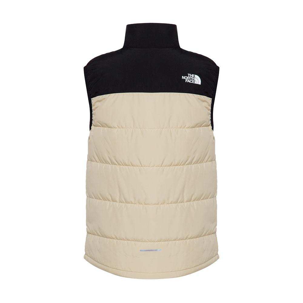 фото Жилет стёганный teen never stop sn vest gravel/tnfblack the north face