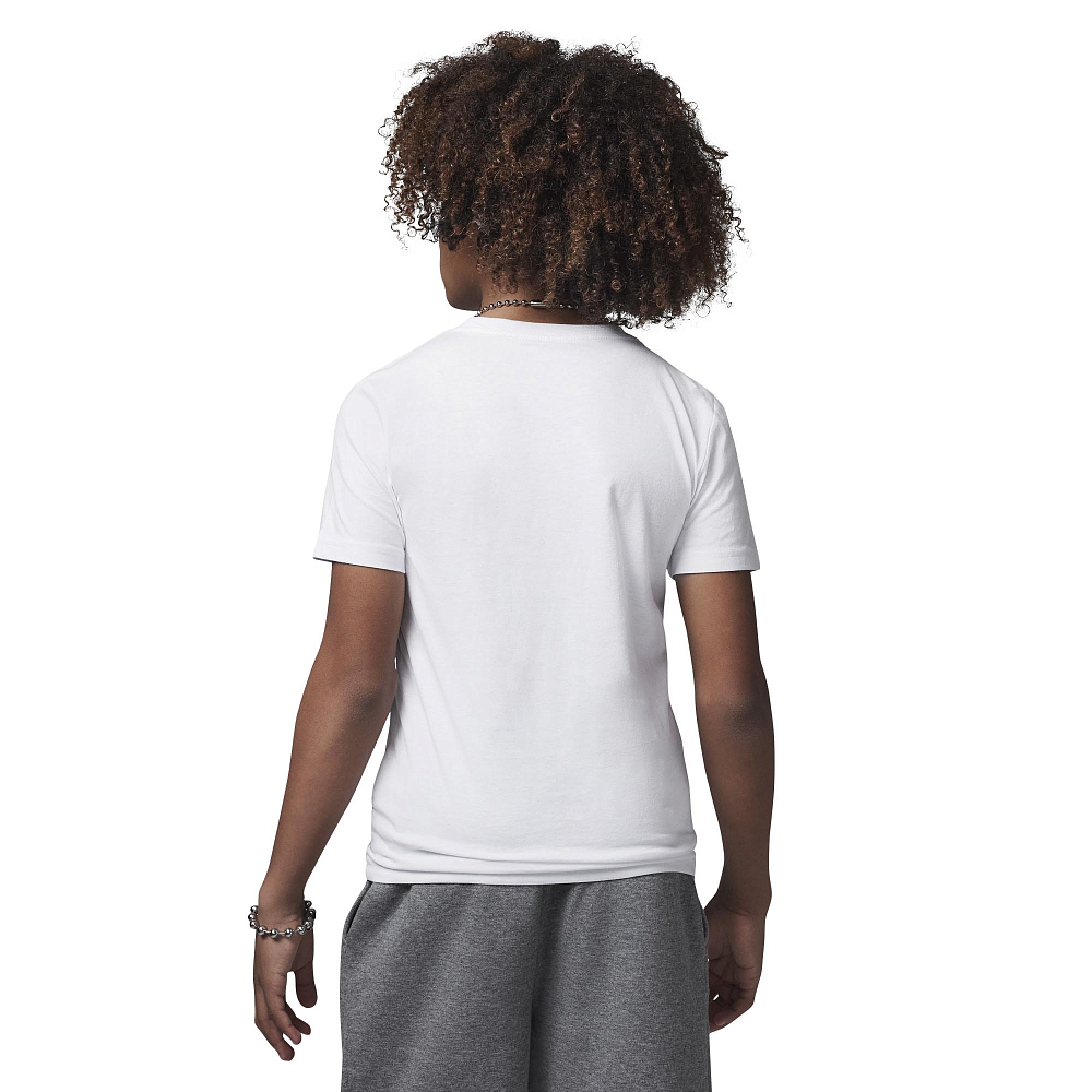 фото Подростковая футболка jumpman flight chrome short-sleeve tee jordan