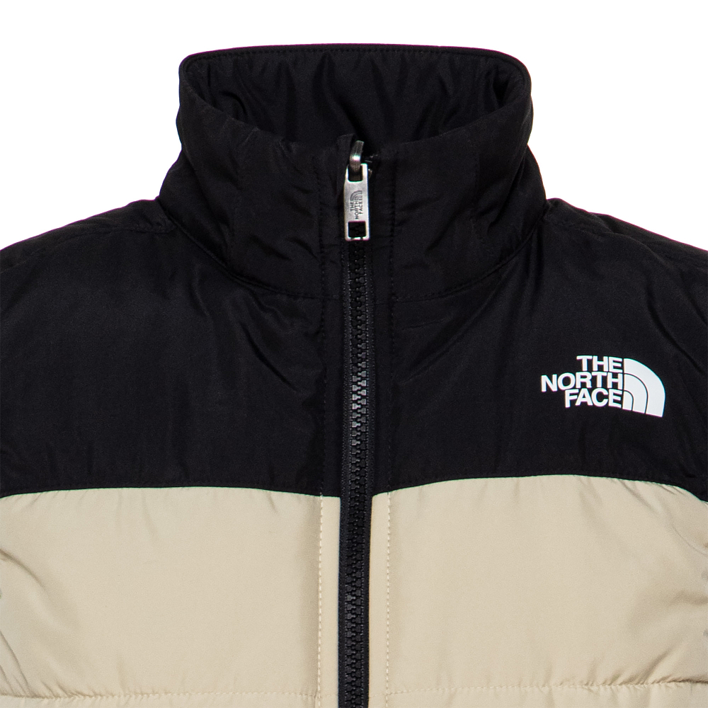 фото Жилет стёганный teen never stop sn vest gravel/tnfblack the north face