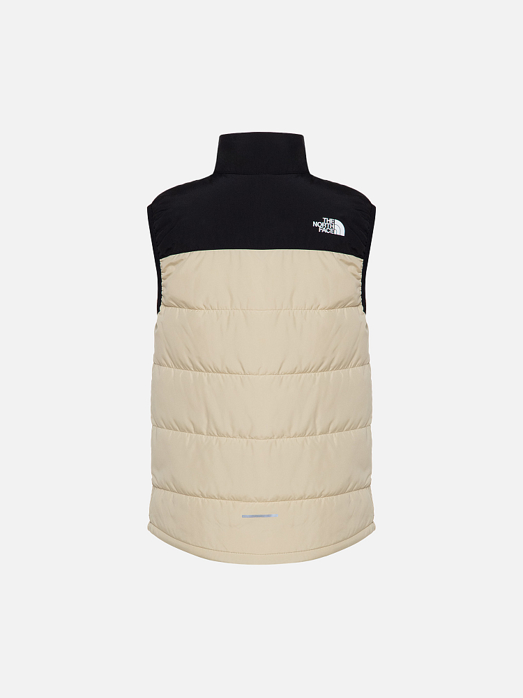фото Жилет стёганный teen never stop sn vest gravel/tnfblack the north face
