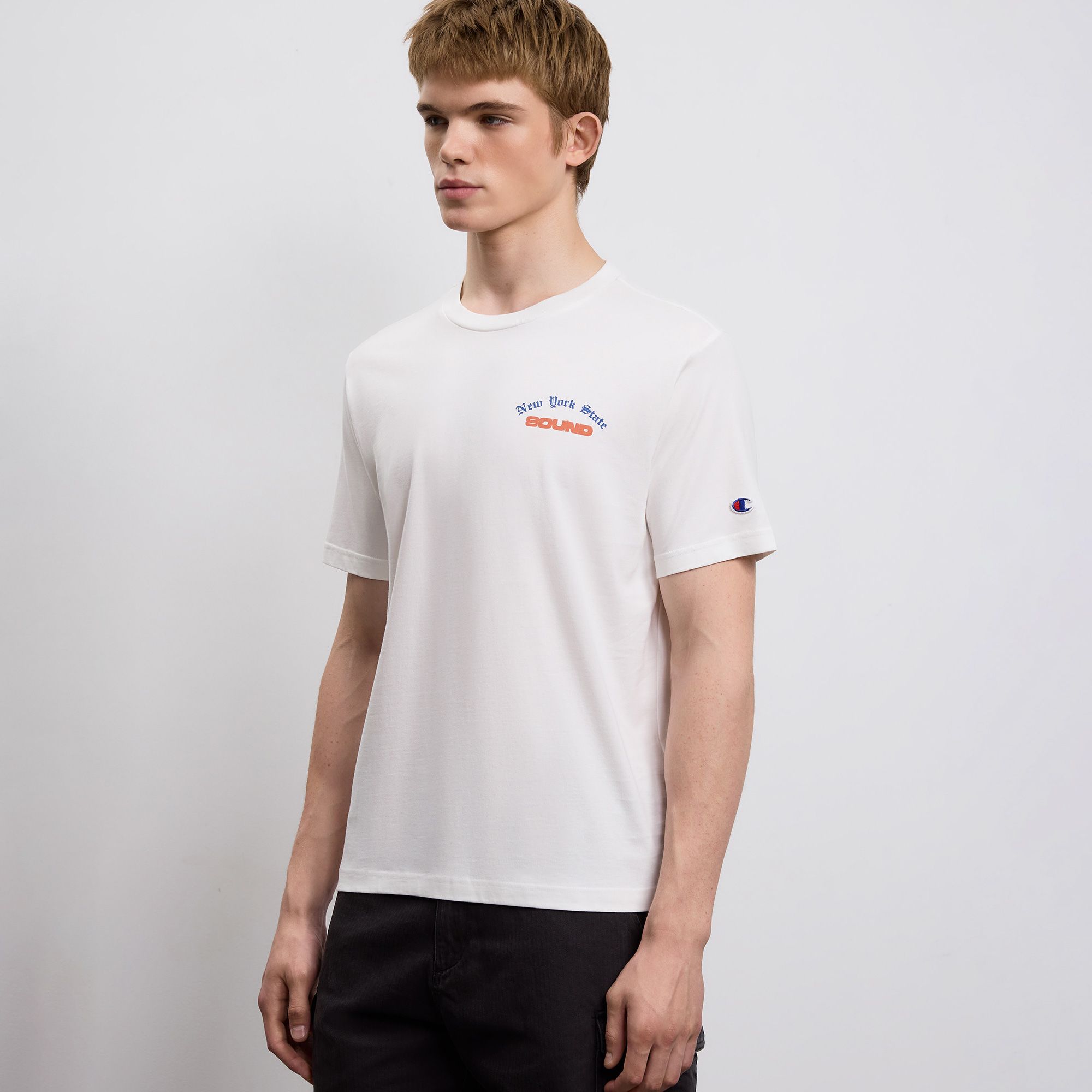 Мужская футболка Graphic Crewneck T-Shirt — размер 50-52 / L