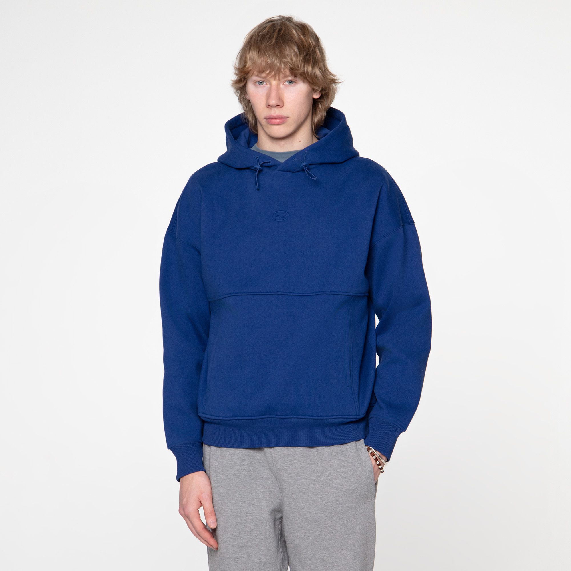 Мужская худи STREETBEAT Oversize Front Pockets Fleece Hoodie