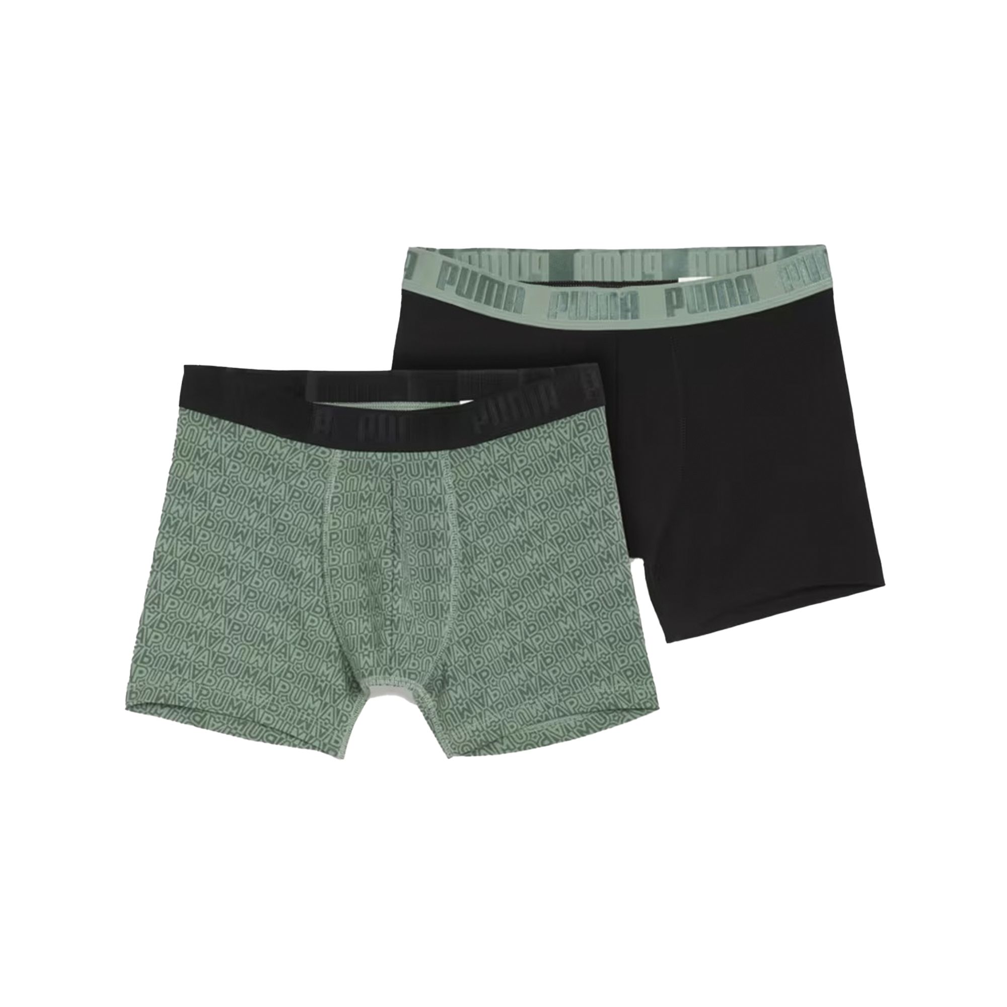 Мужское нижнее белье PUMA MEN PRINTED BOXERS 2P — размер 44-46 / S