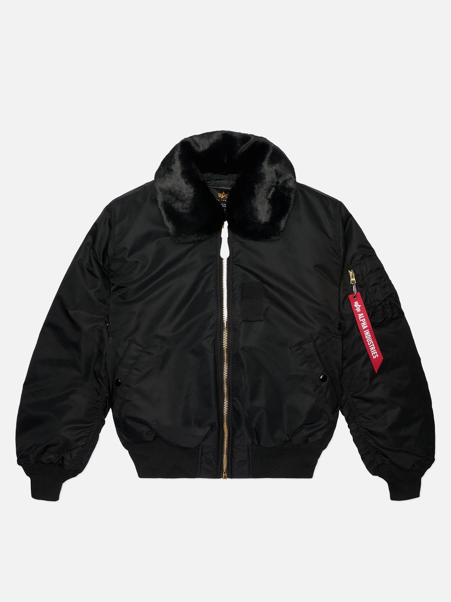 Мужской бомбер B-15 Heritage Fit Flight Jacket Alpha Industries