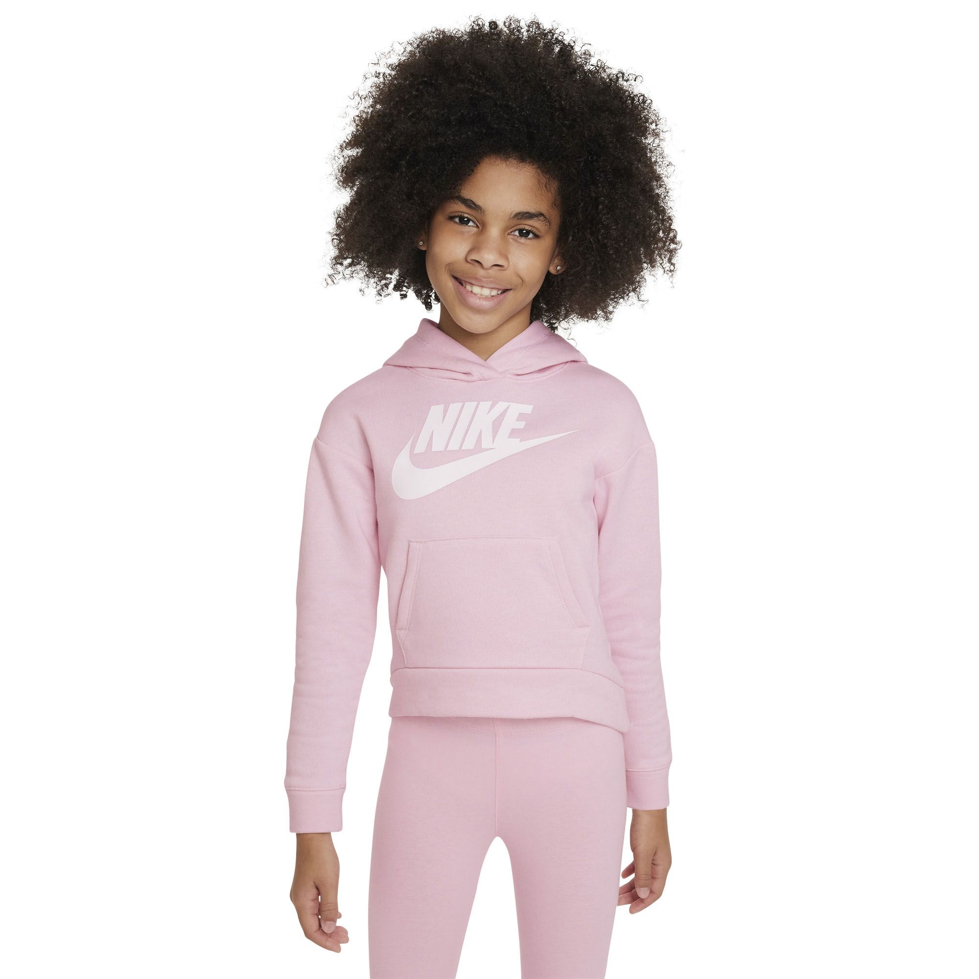 Детская худи Nike Club Fleece High Low Po