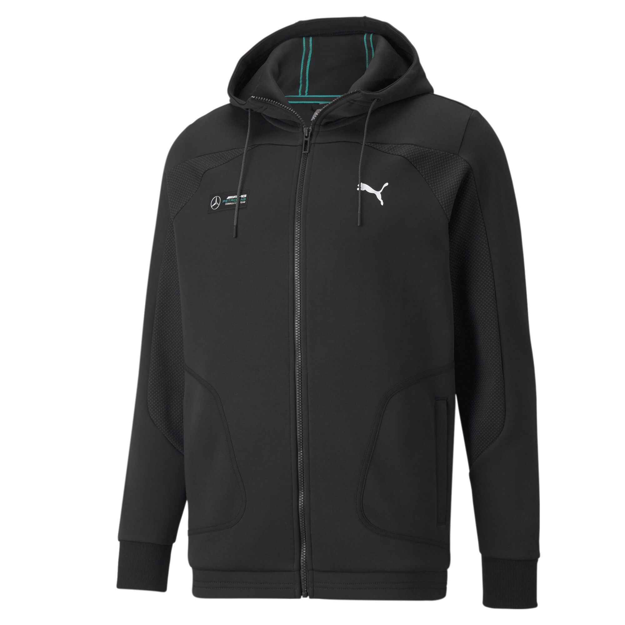 Мужская толстовка Mercedes-AMG Petronas Formula 1 Hooded Sweat Jacket Puma