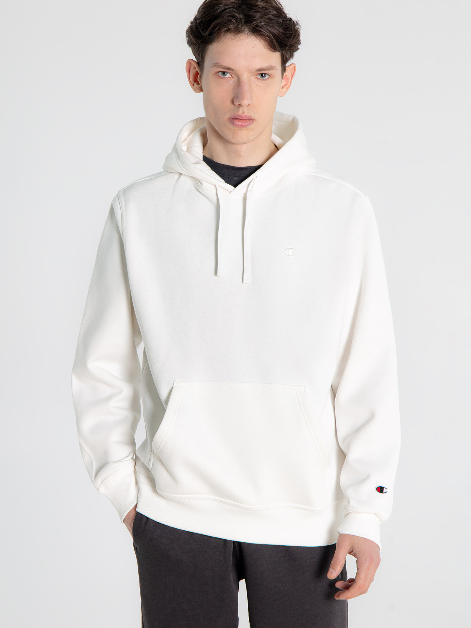 Мужская худи Champion Hooded Sweatshirt 220274-WW036 купить в Москве с ...