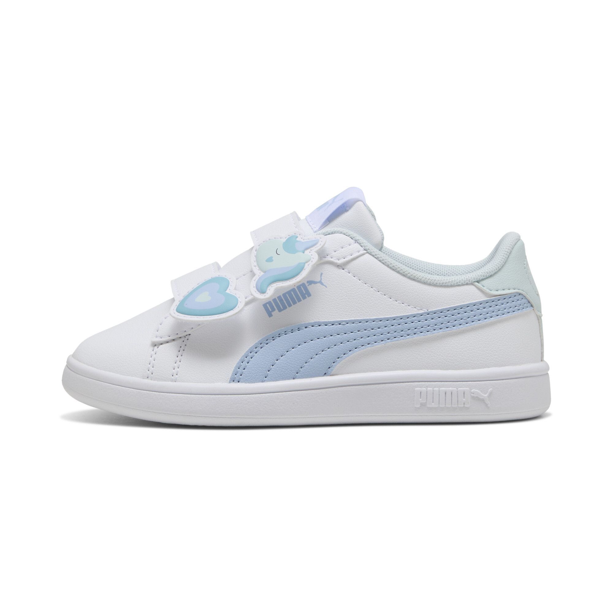 Детские кеды PUMA Smash 3.0 Badges V PS