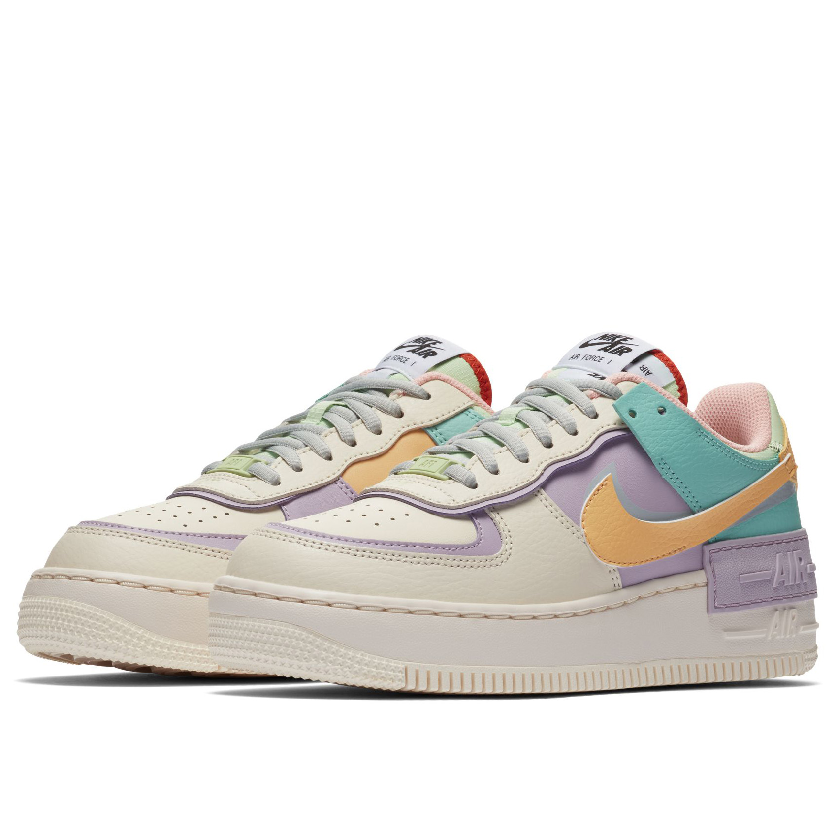 nike air force 1 shadow pastel pale ivory