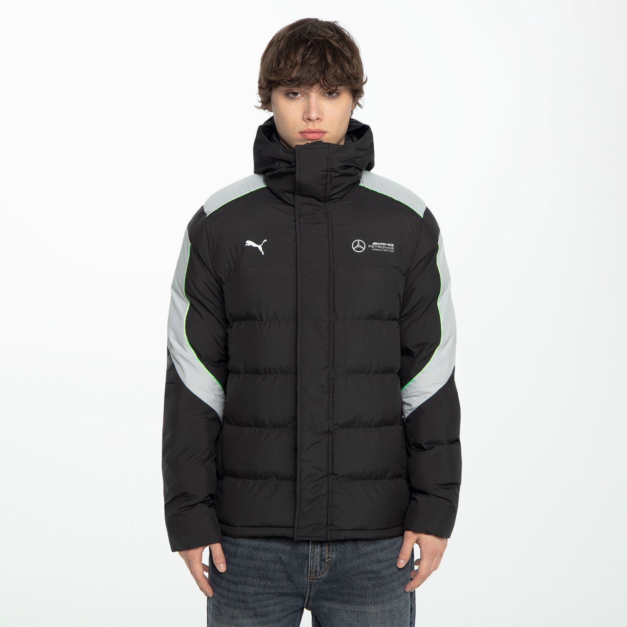 Мужская куртка Mercedes-AMG Petronas F1 MT7+ Ecolite Padded Jacket Puma
