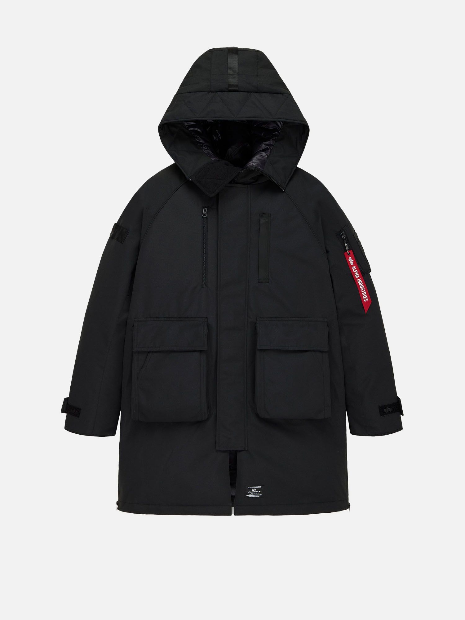 Мужской пуховик Sergeant Long Relaxed Fit Puffer — размер 54-56 / 2XL