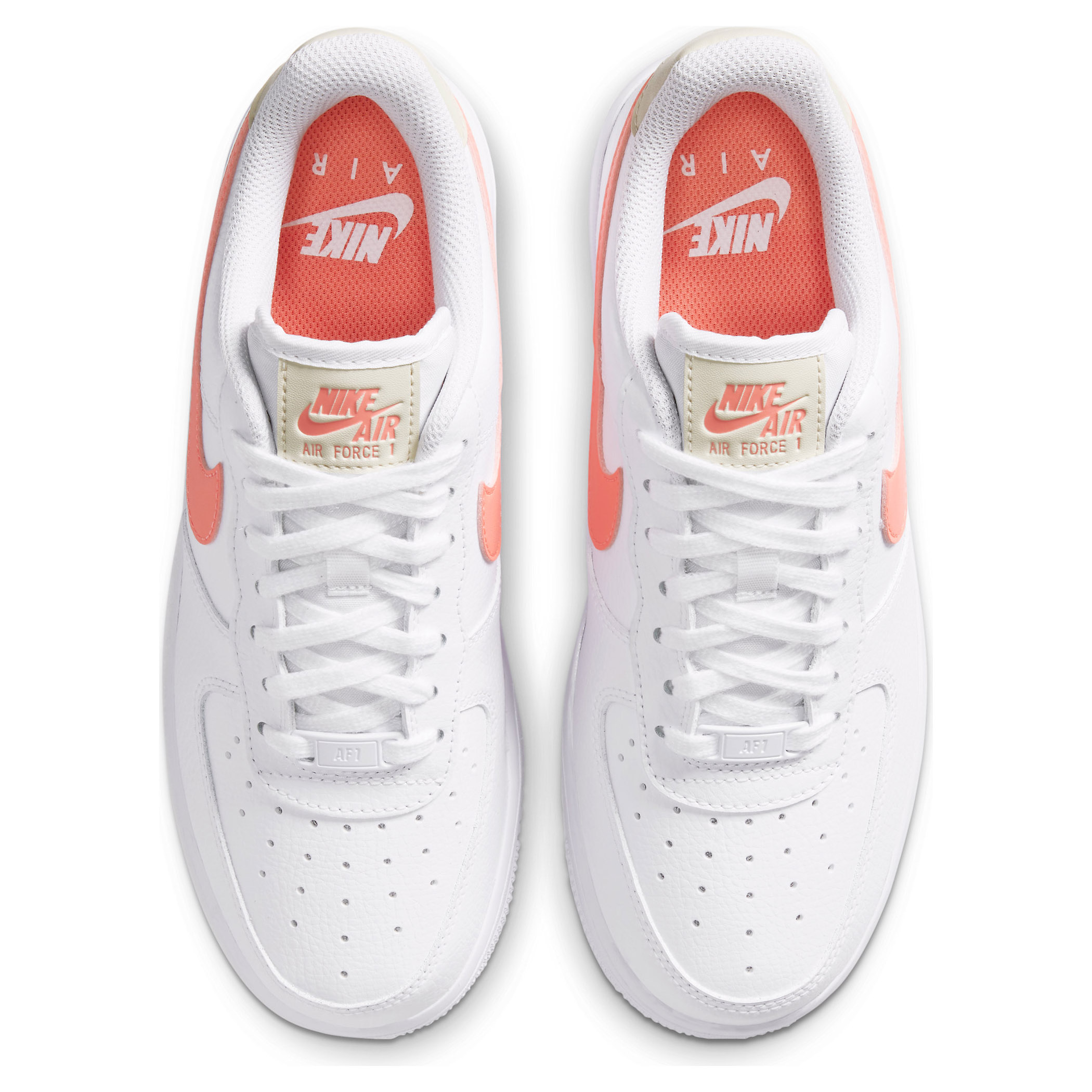 nike air force 1 07 white atomic pink fossil white