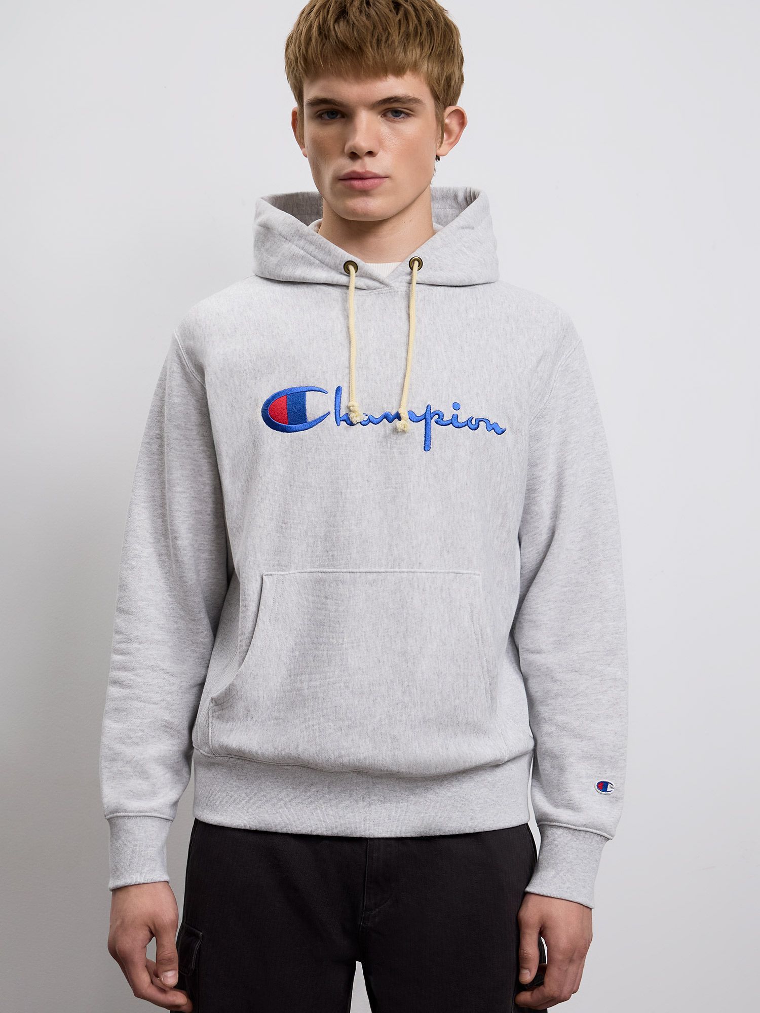 Мужская худи Champion Reverse Weave Loose Fit Hoodie 221168-EM004