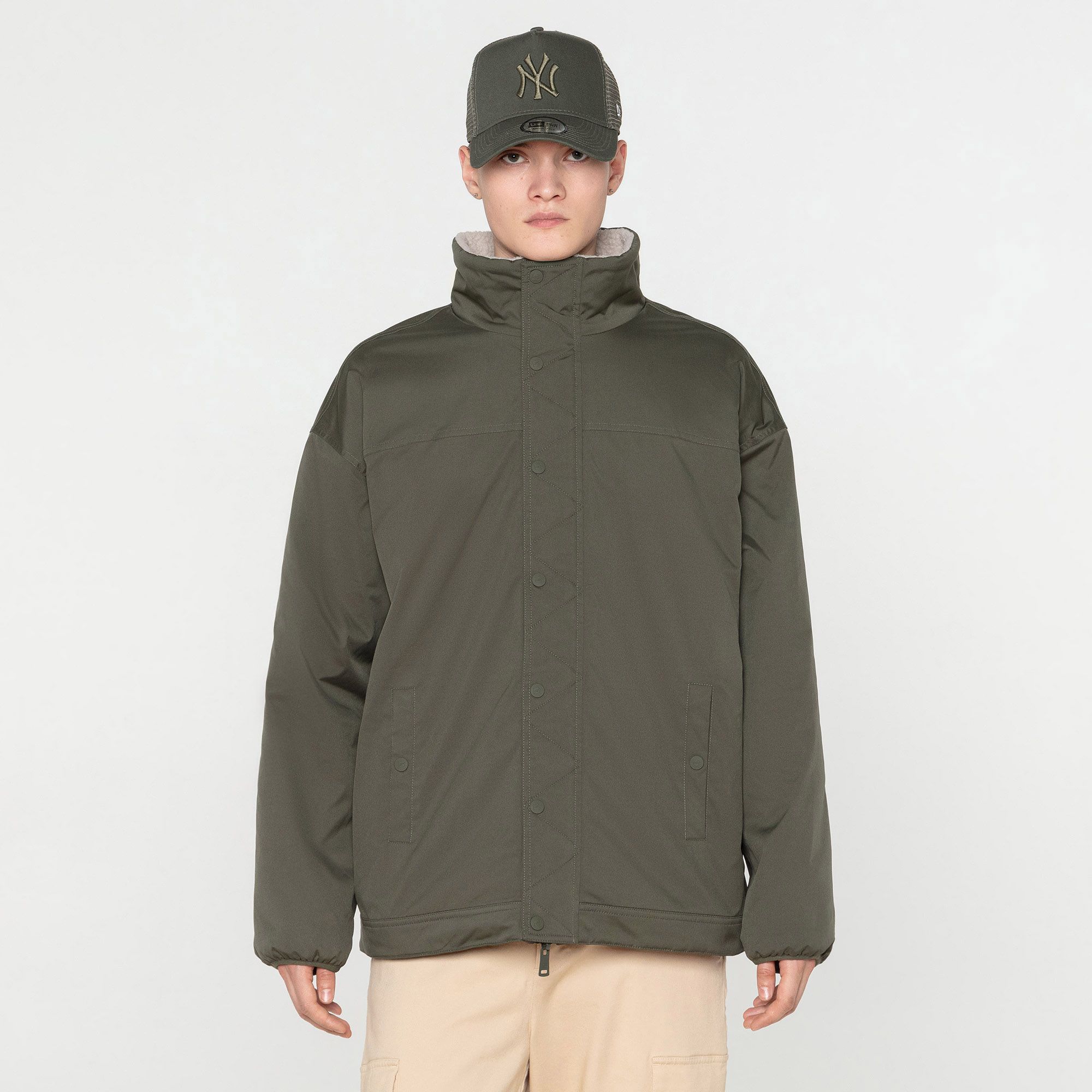Двухсторонняя куртка  Reversible Sherpa Jacket — размер 50-52 / L
