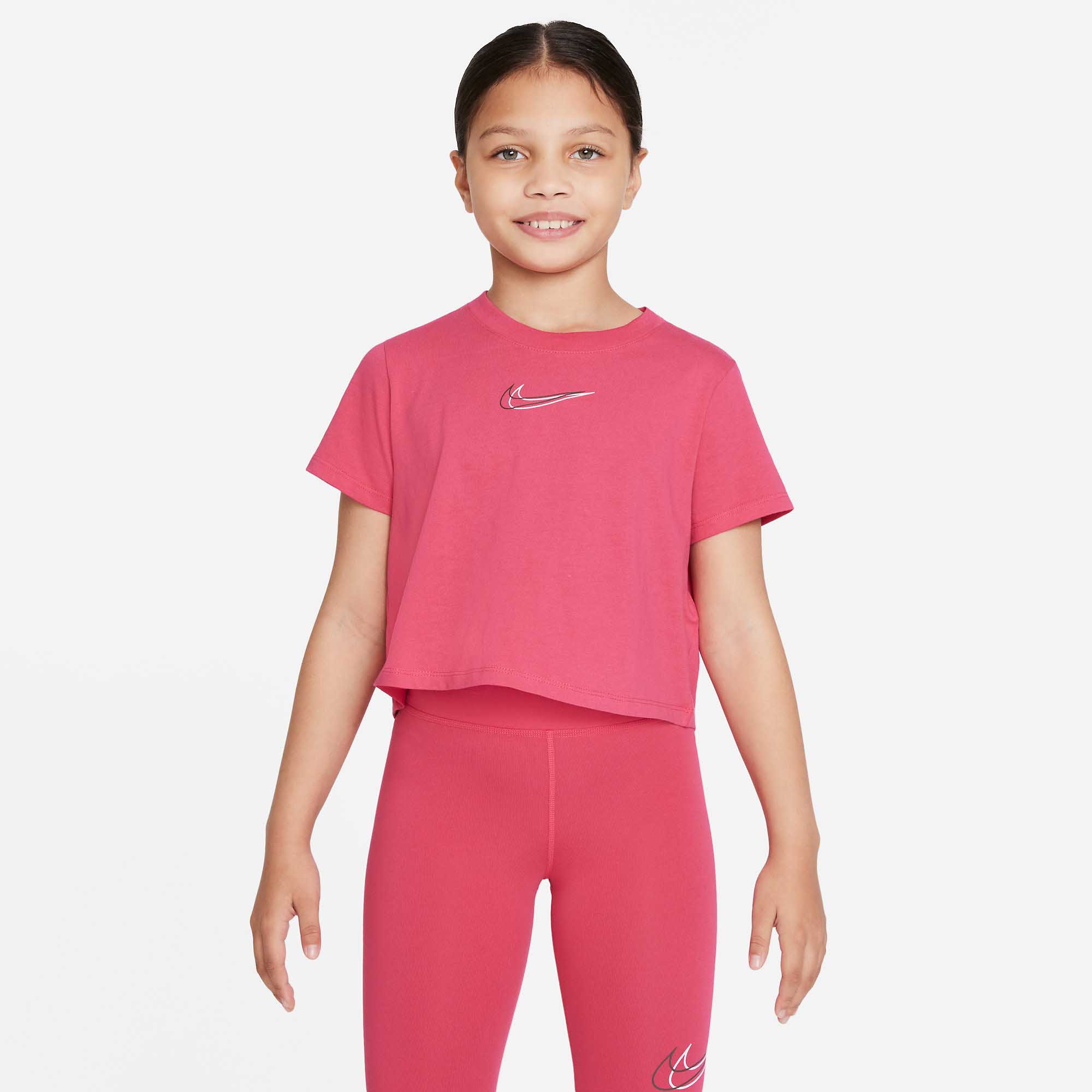 Подростковая футболка Nike Tee Crop Dance Print