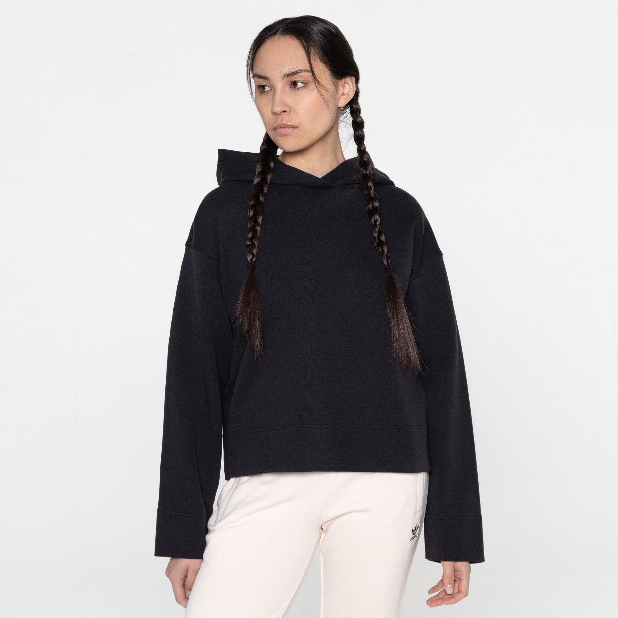 Женская худи adidas Essentials Short Hoody