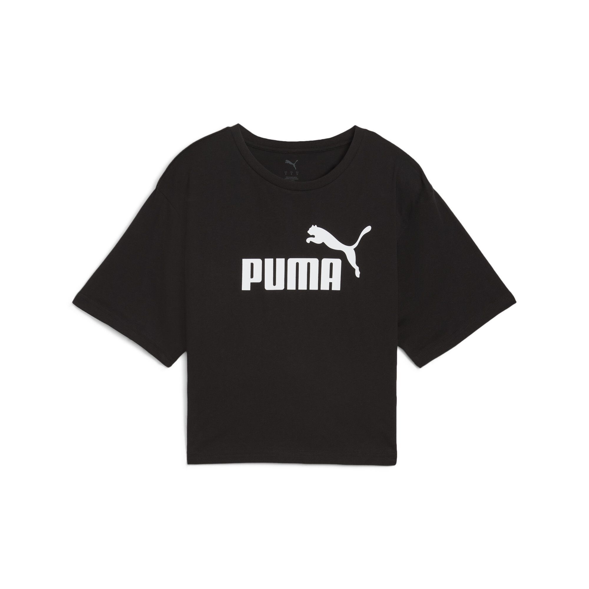 Женская футболка PUMA ESS Cropped No. 1 Logo Tee