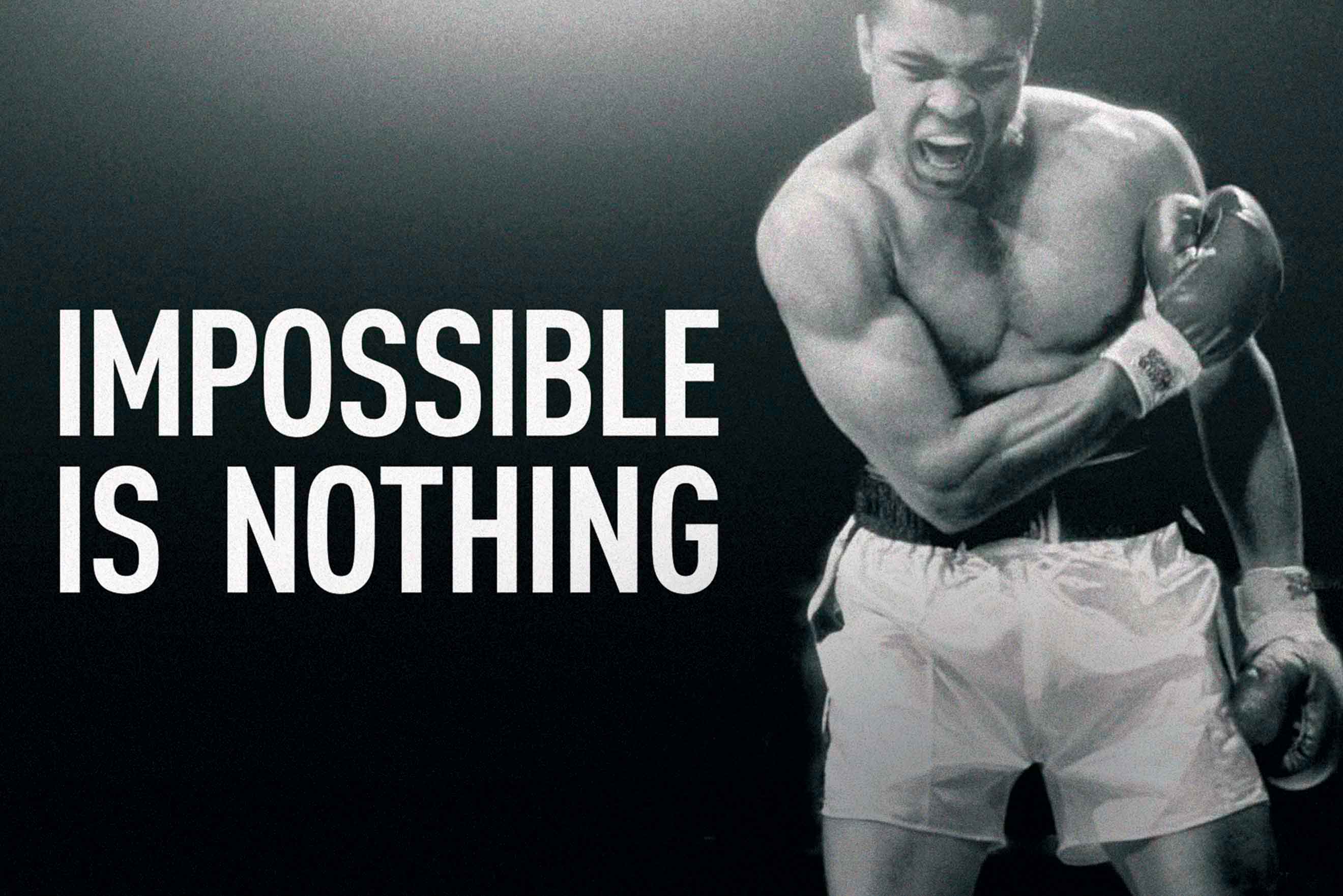 adidas и слоган «Impossible is Nothing» 