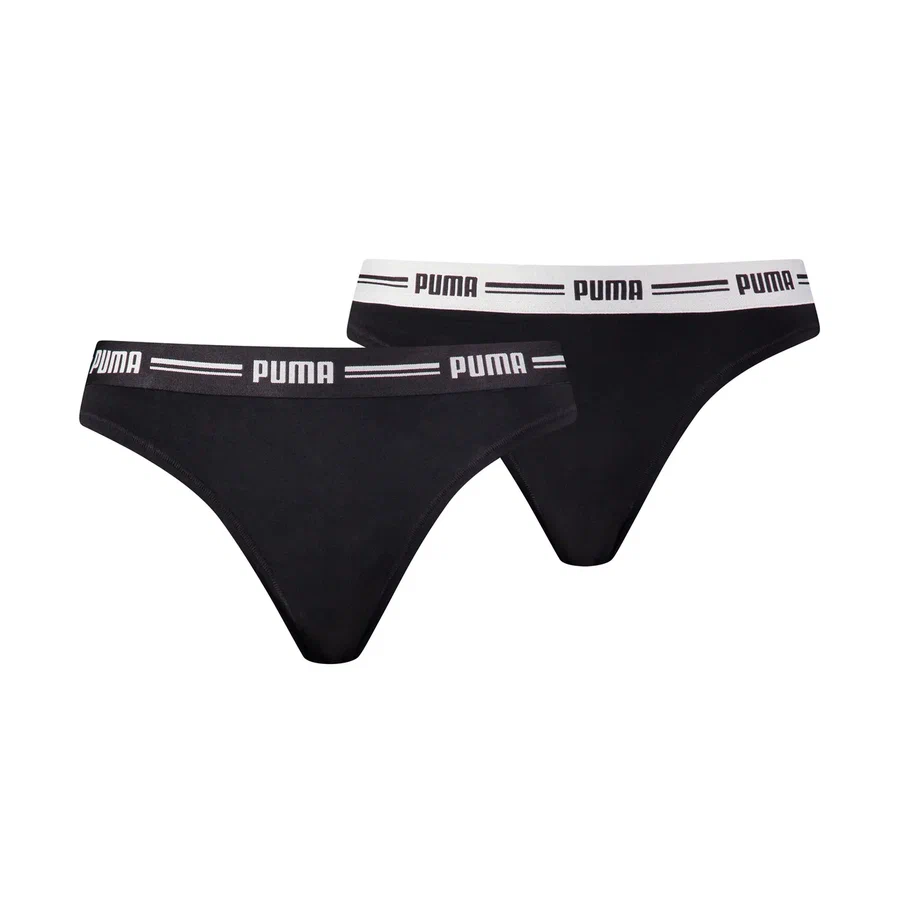 Женское нижнее белье PUMA PUMA WOMEN STRING 2P PACK — размер 46-48 / L