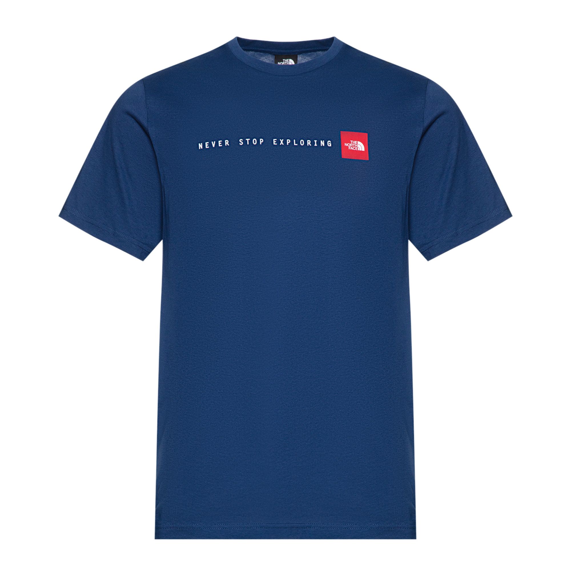 Мужская футболка Never Stop Exploring Tee Estate Blue