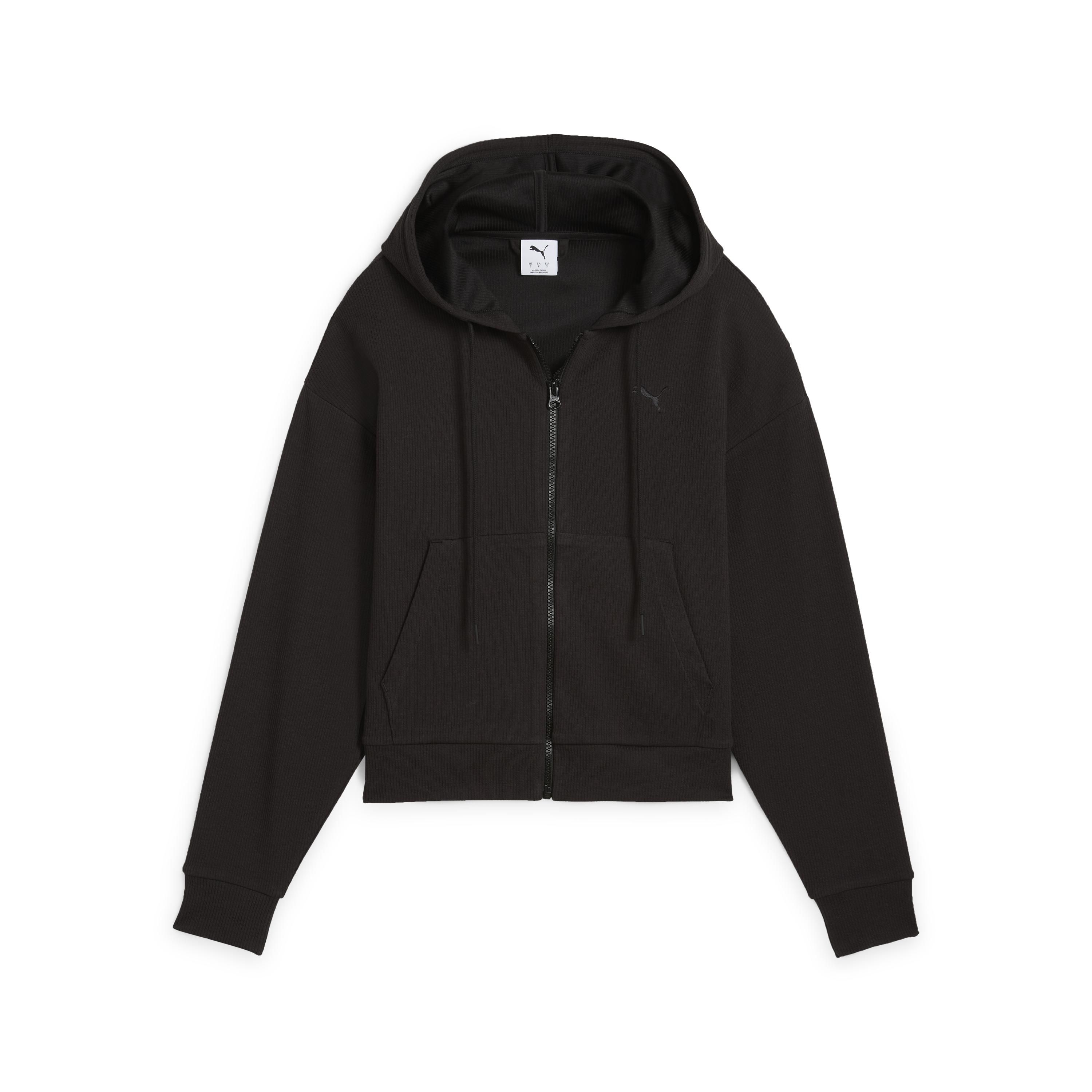 Женская толстовка PUMA HER Crop Full-Zip Hoodie