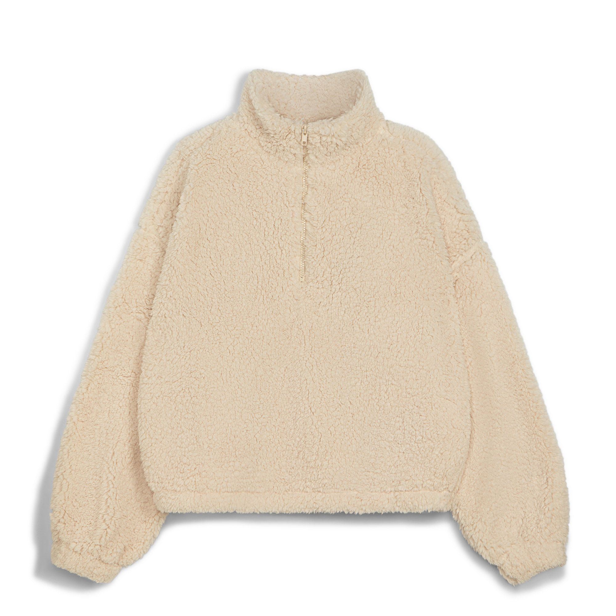 Женская флисовая кофта Half Zip Sherpa Jumper Streetbeat