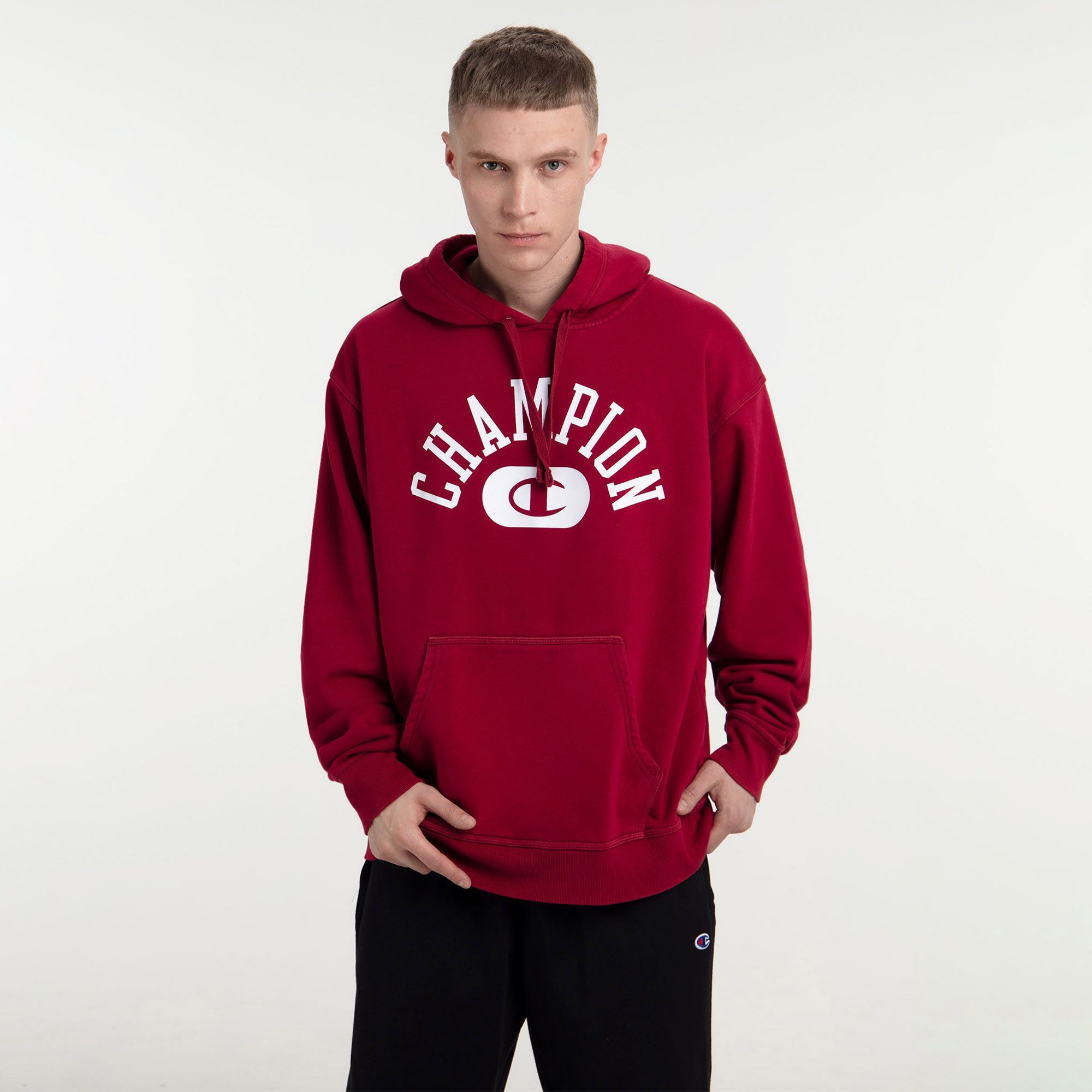 Мужская худи Vintage Wash Varsity Hoodie Champion
