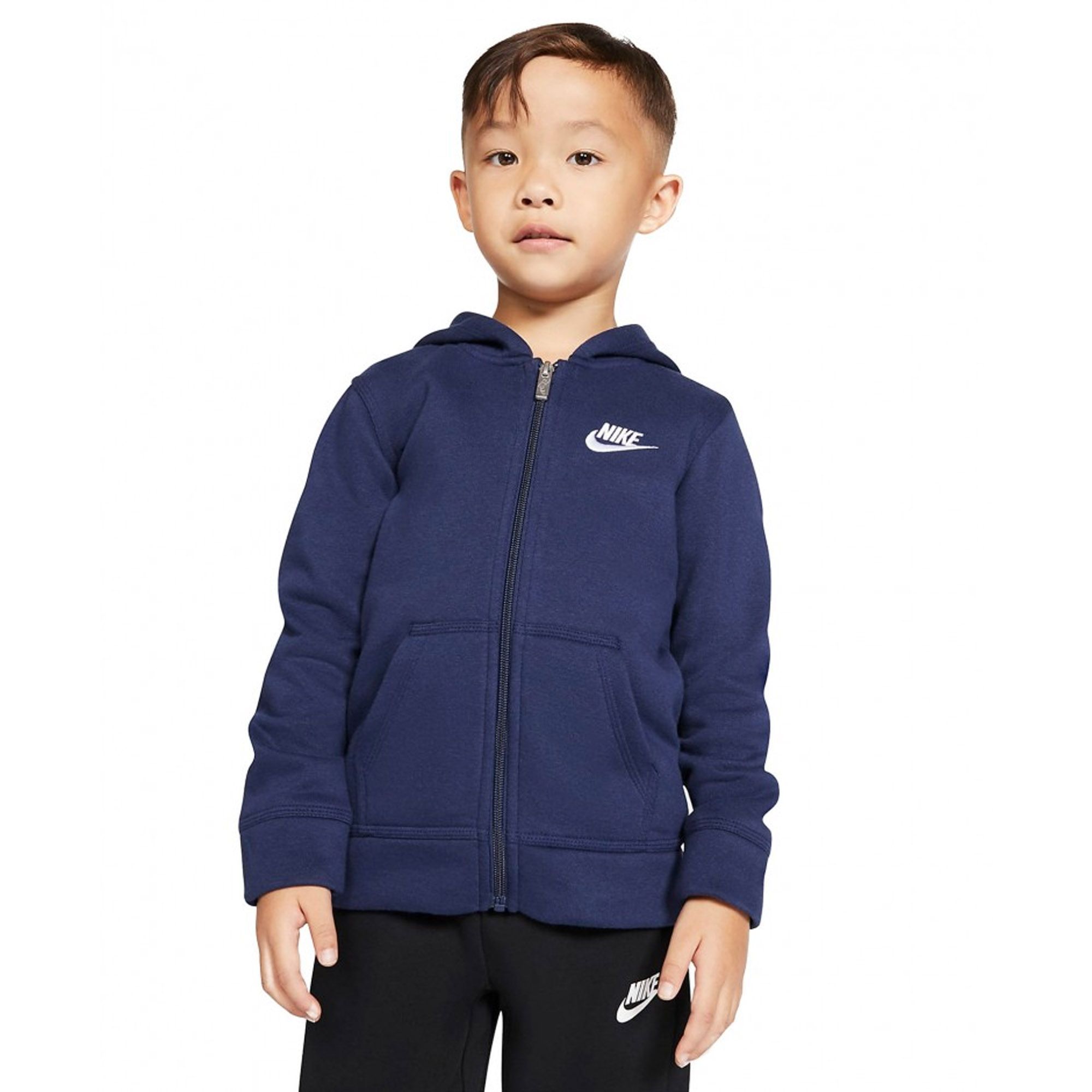 Детская толстовка Nike Club Fleece Full-Zip Hoodie