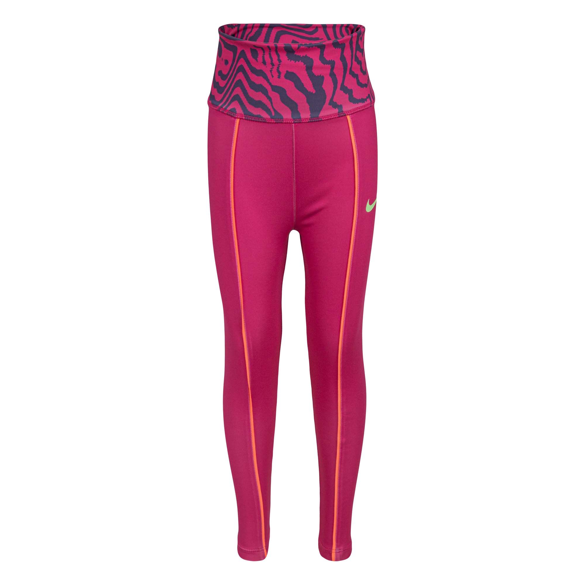 Деьские леггинсы Nike Electric Zebra Legging — размер 110-116