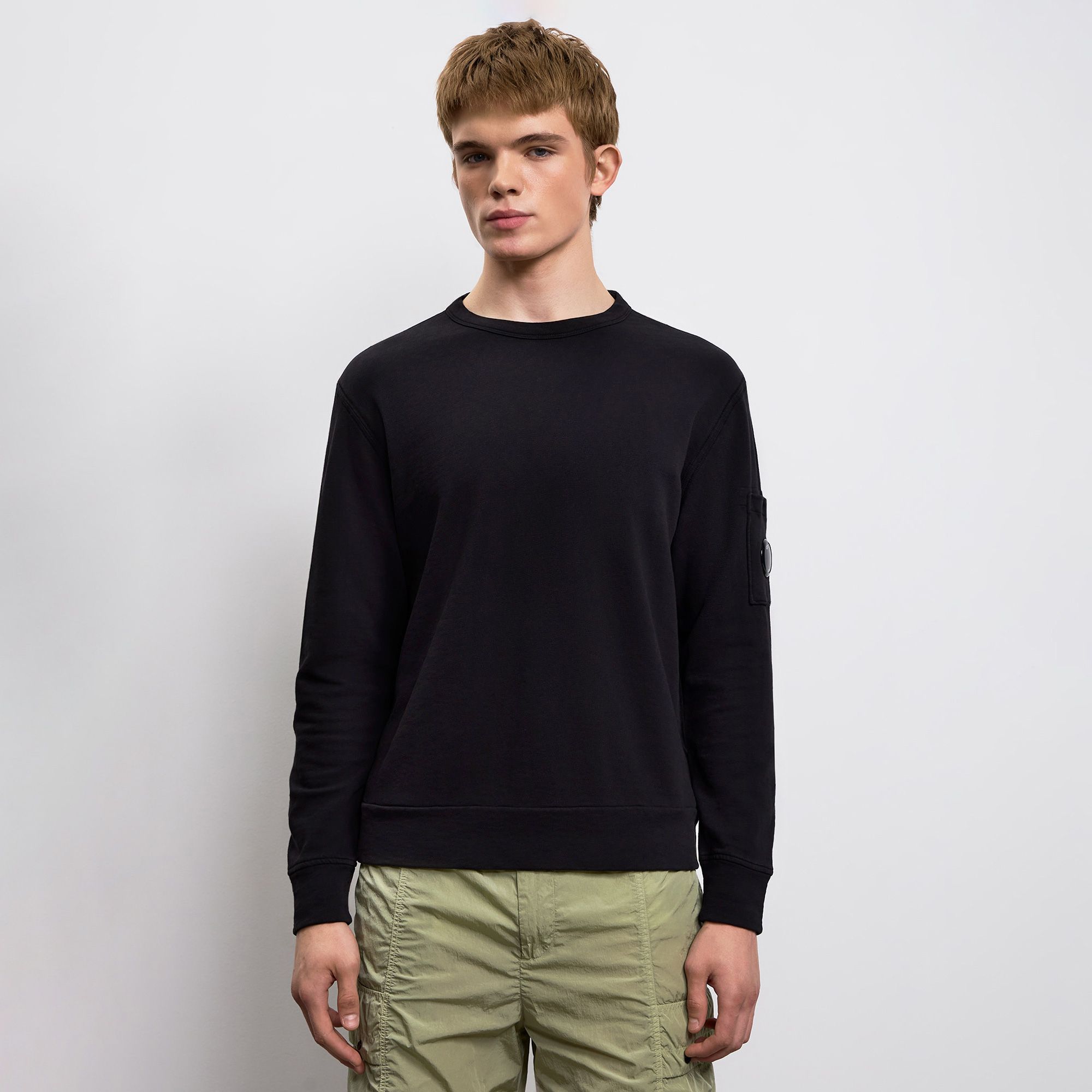 Мужской свитшот Malfile Fleece Lens Crewneck Sweatshirt C.P. Company