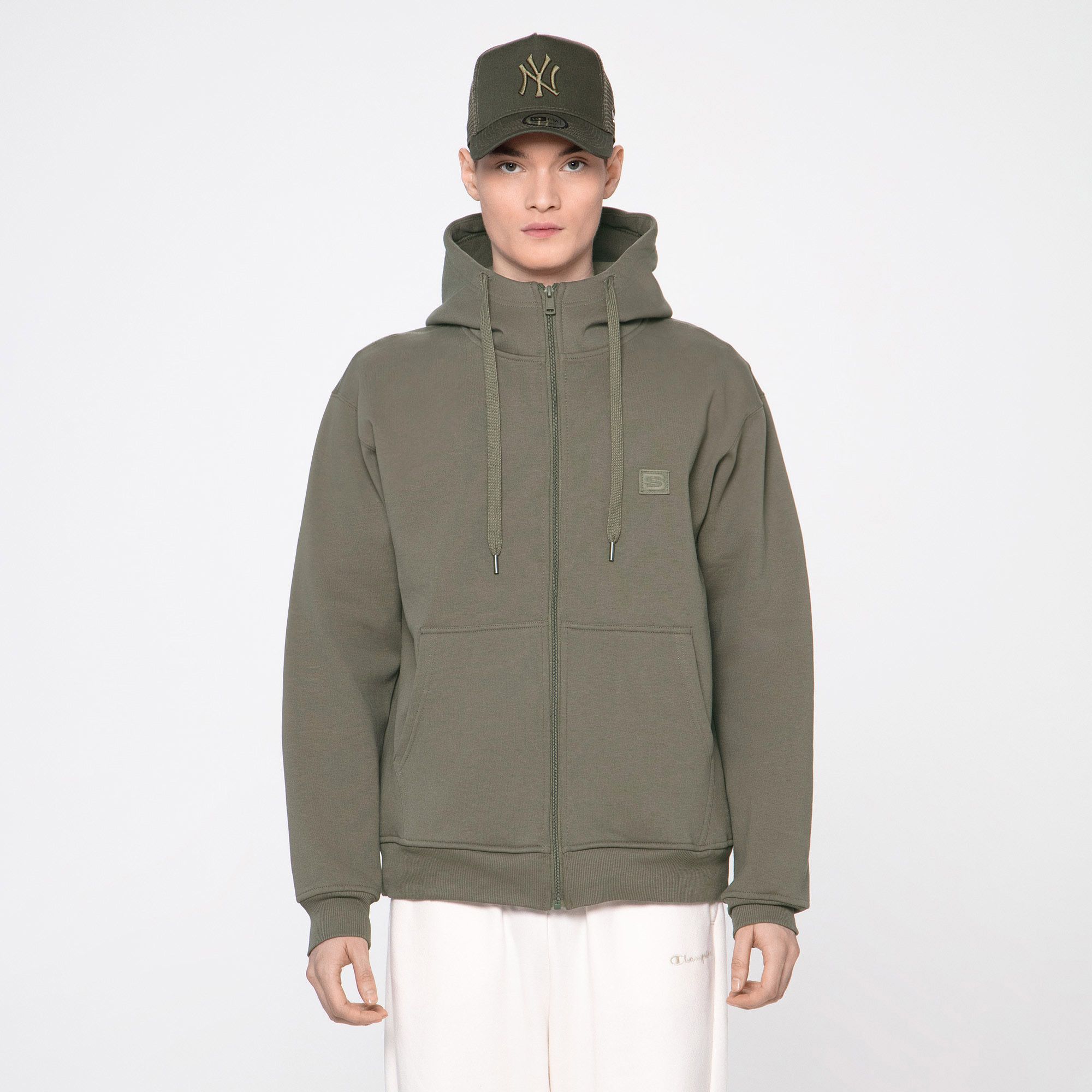 Мужская толстовка Street Beat Full Zip Basic Fleece Hoodie Streetbeat