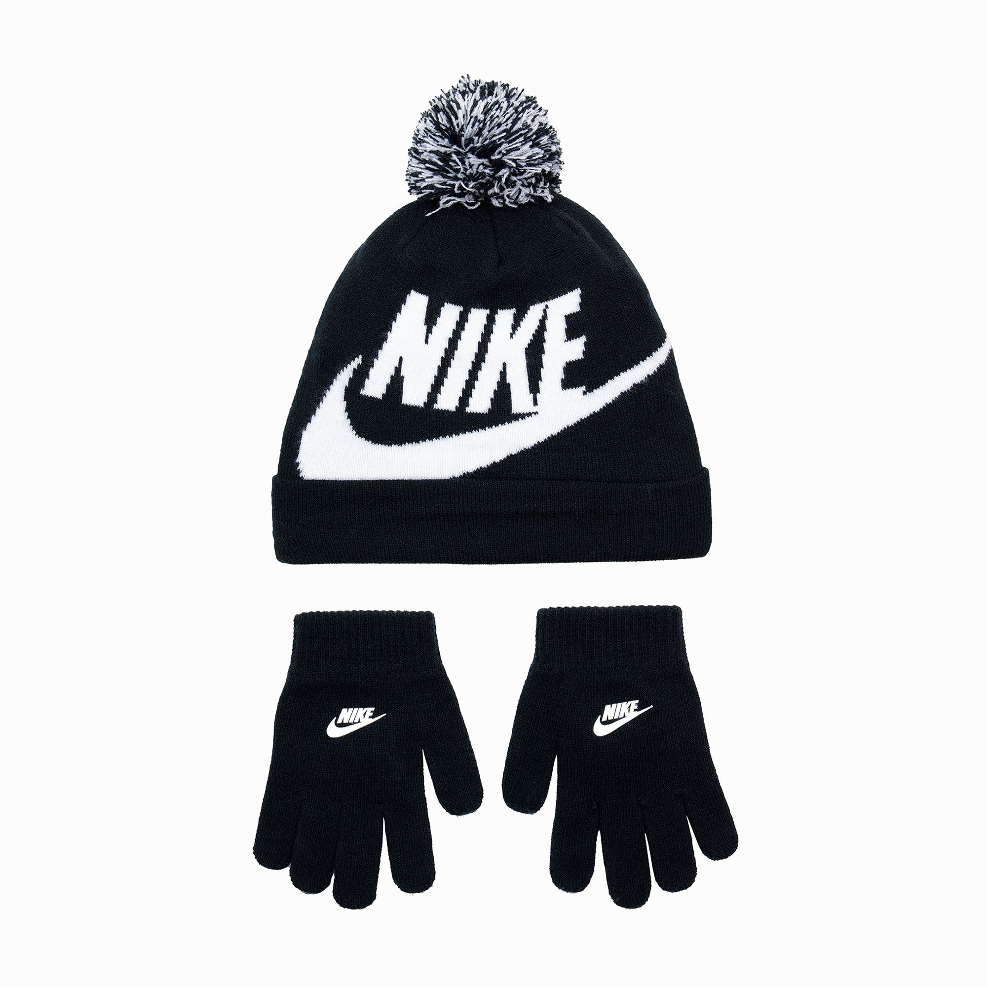 Детский набор: шапка и перчатки Nike Swoosh Pom Beanie Glv Set