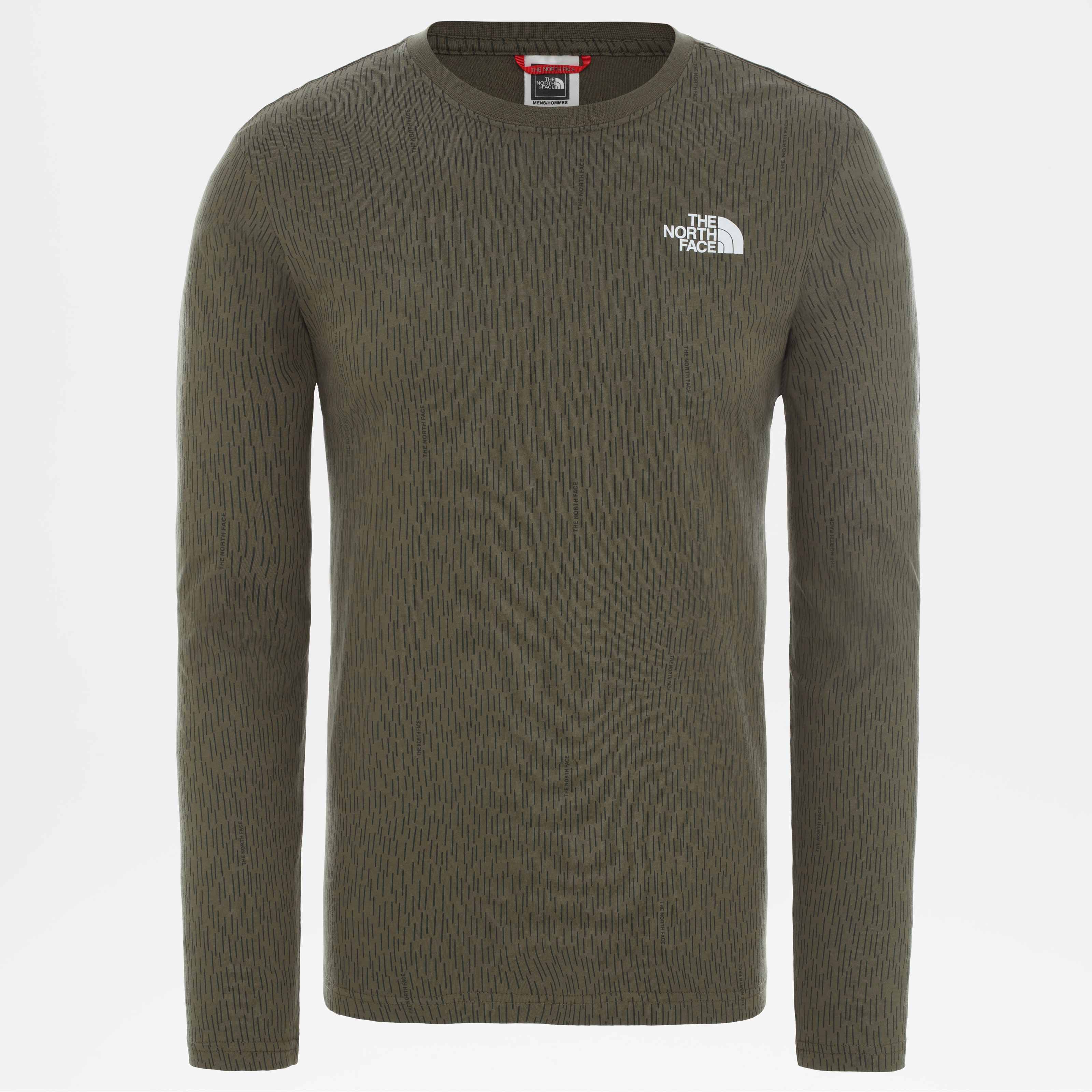 the north face long sleeve tee