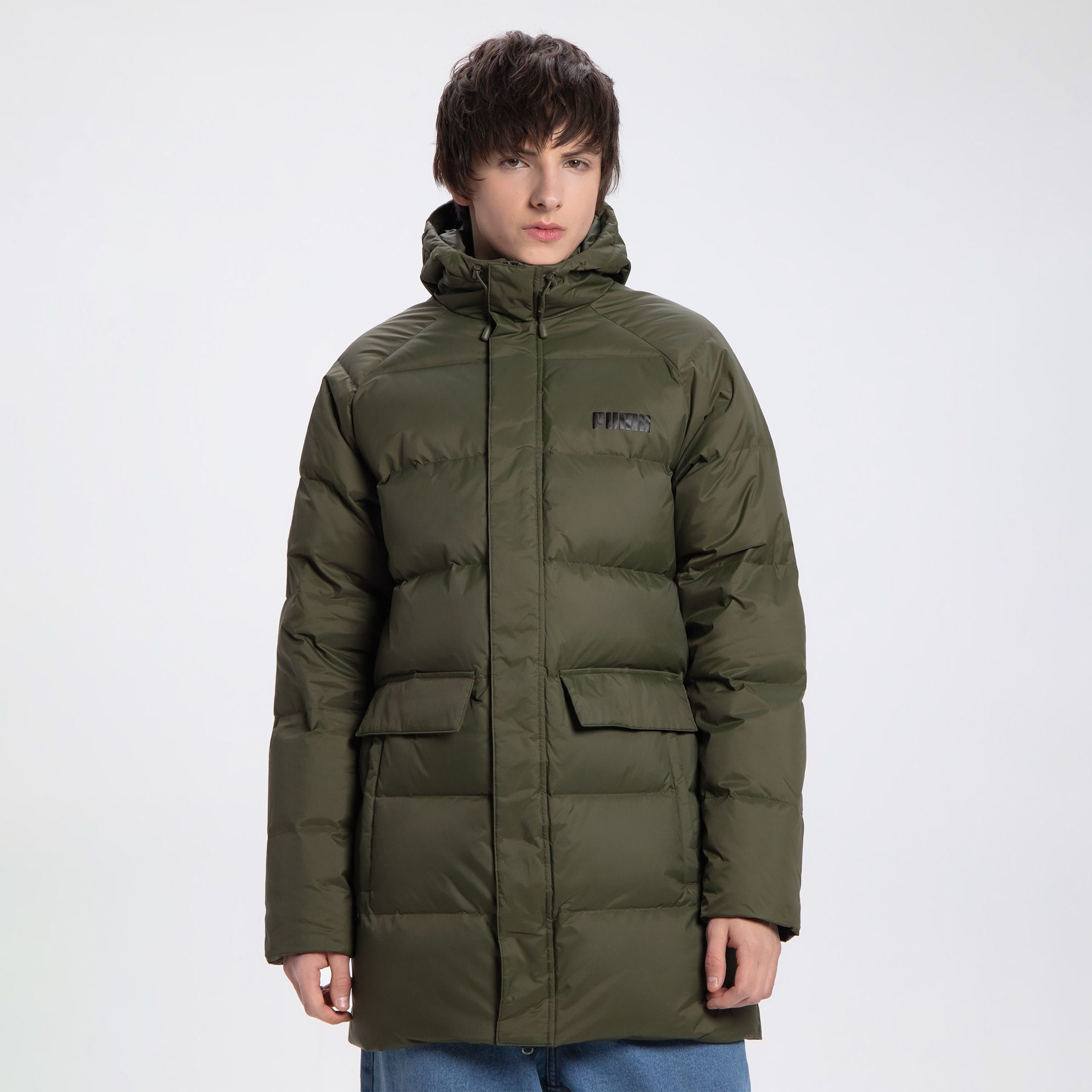 Мужская куртка Solid Down Coat — размер 52-54 / XXL