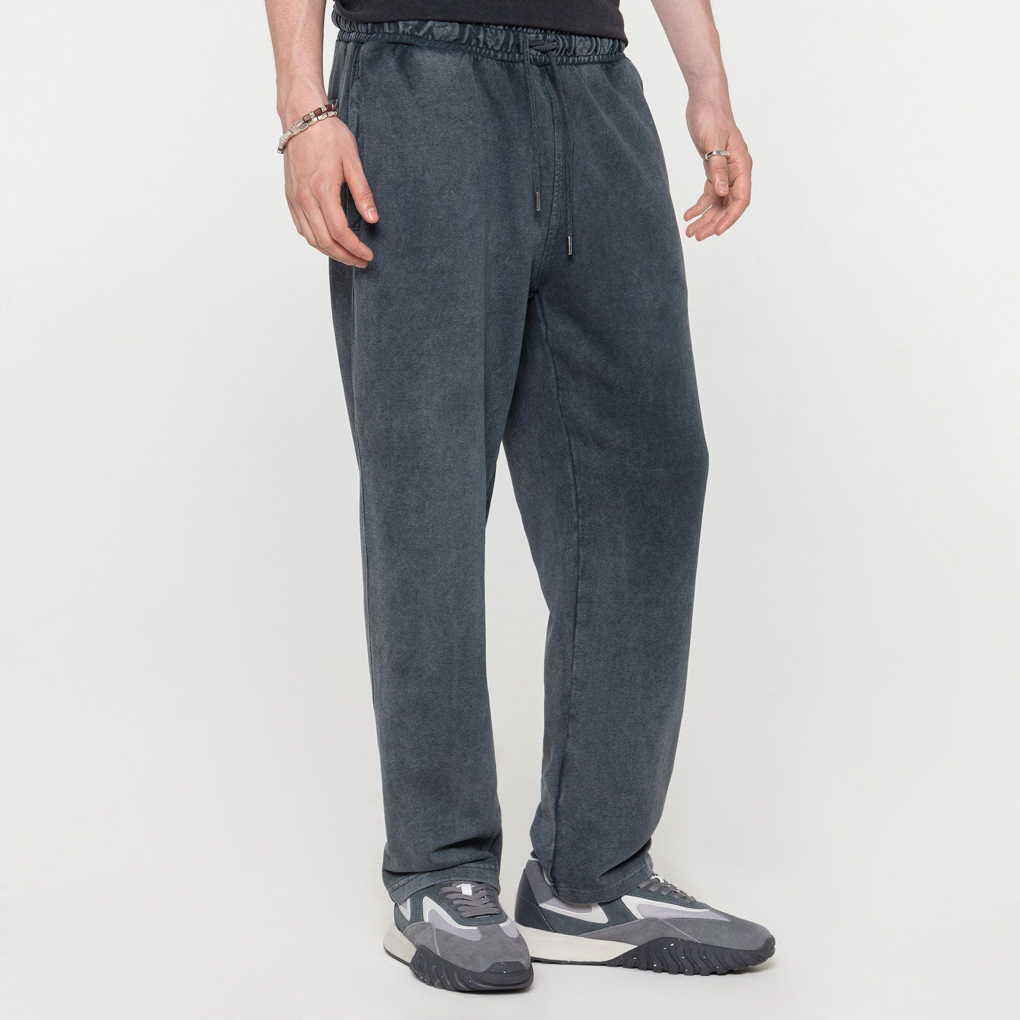Мужские брюки Washed Straight French Terry Pant