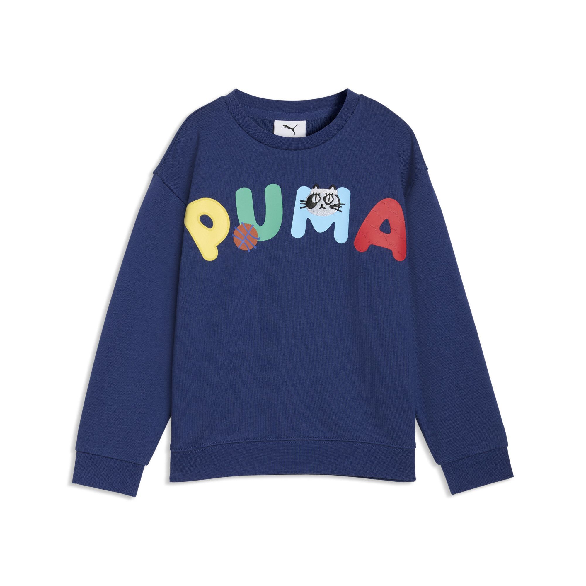 Детский свитшот Sporty Cats Relaxed Crew Puma