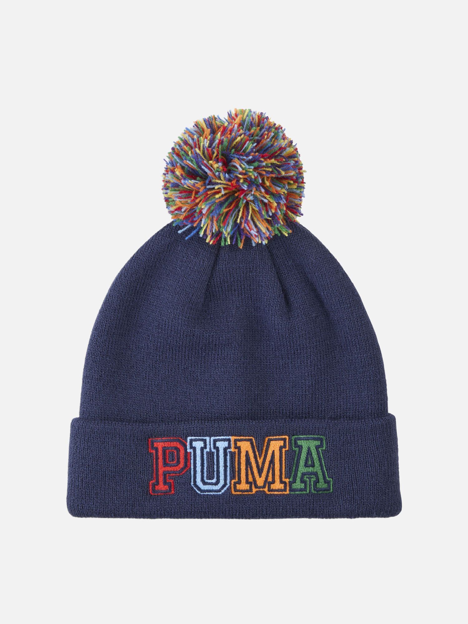 Детская шапка PUMA POM POM Mid Crown Beanie Jr