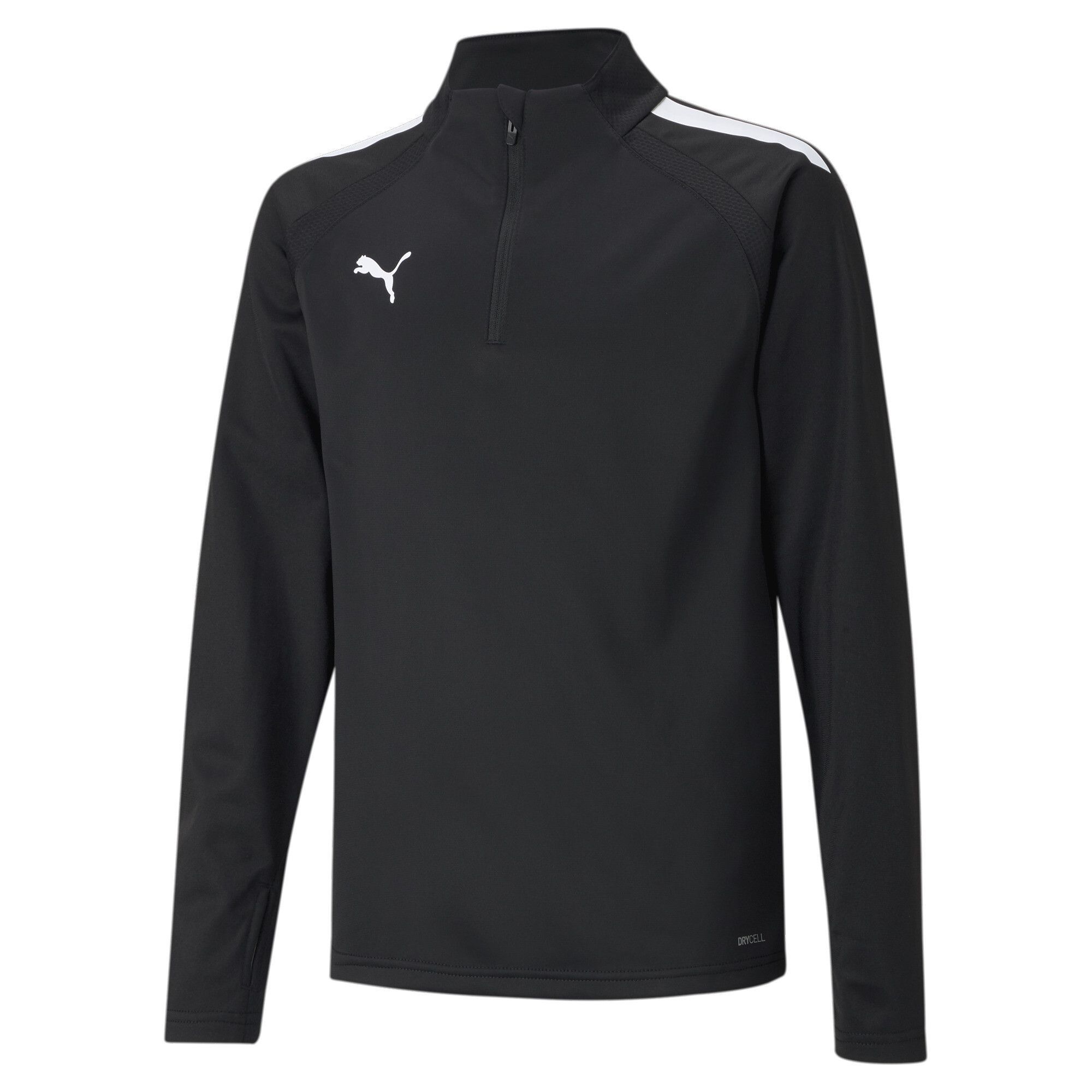 Детский лонгслив PUMA teamLIGA 1/4 Zip Top Jr