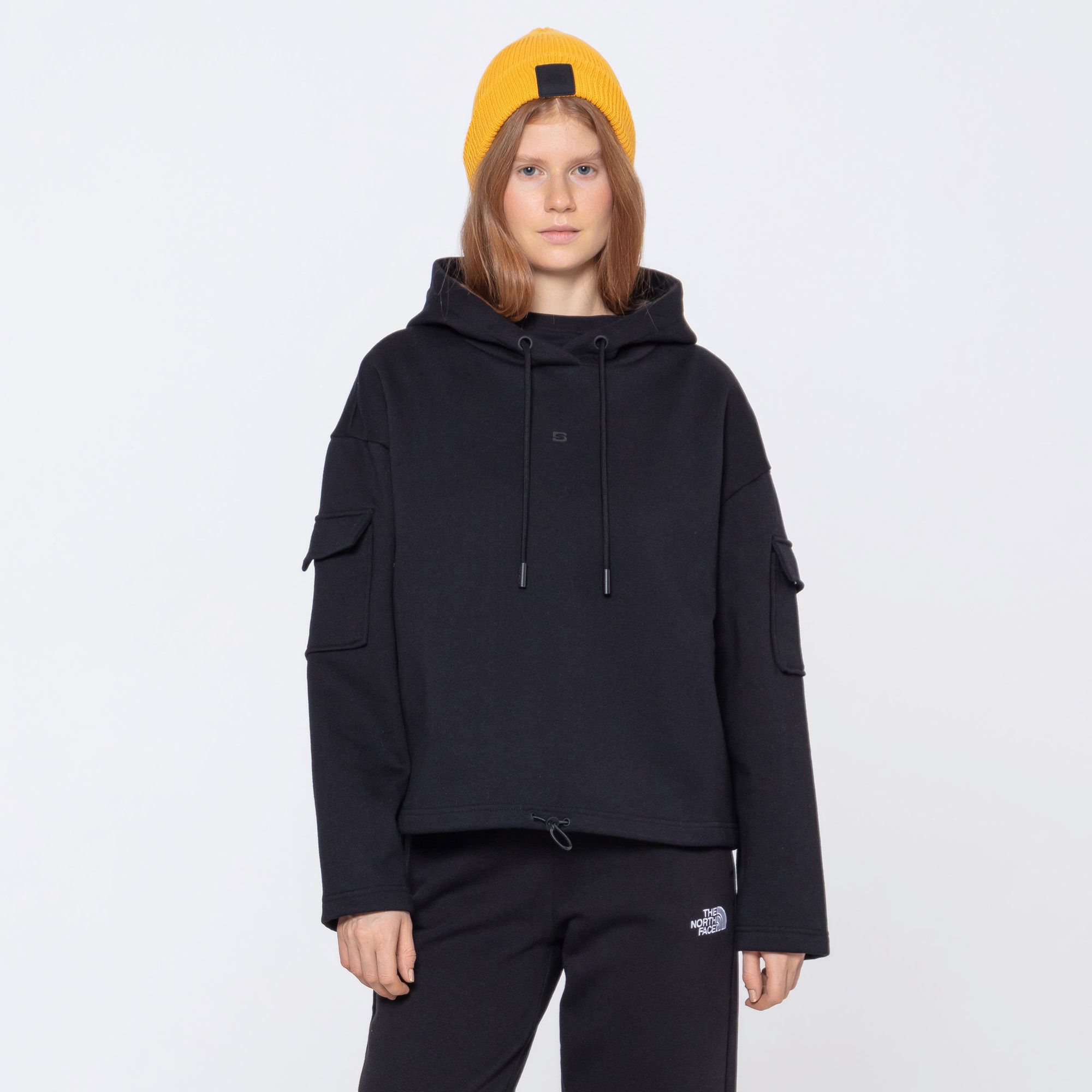 Женская худи STREETBEAT Pocket Sleeve Fleece Hoodie