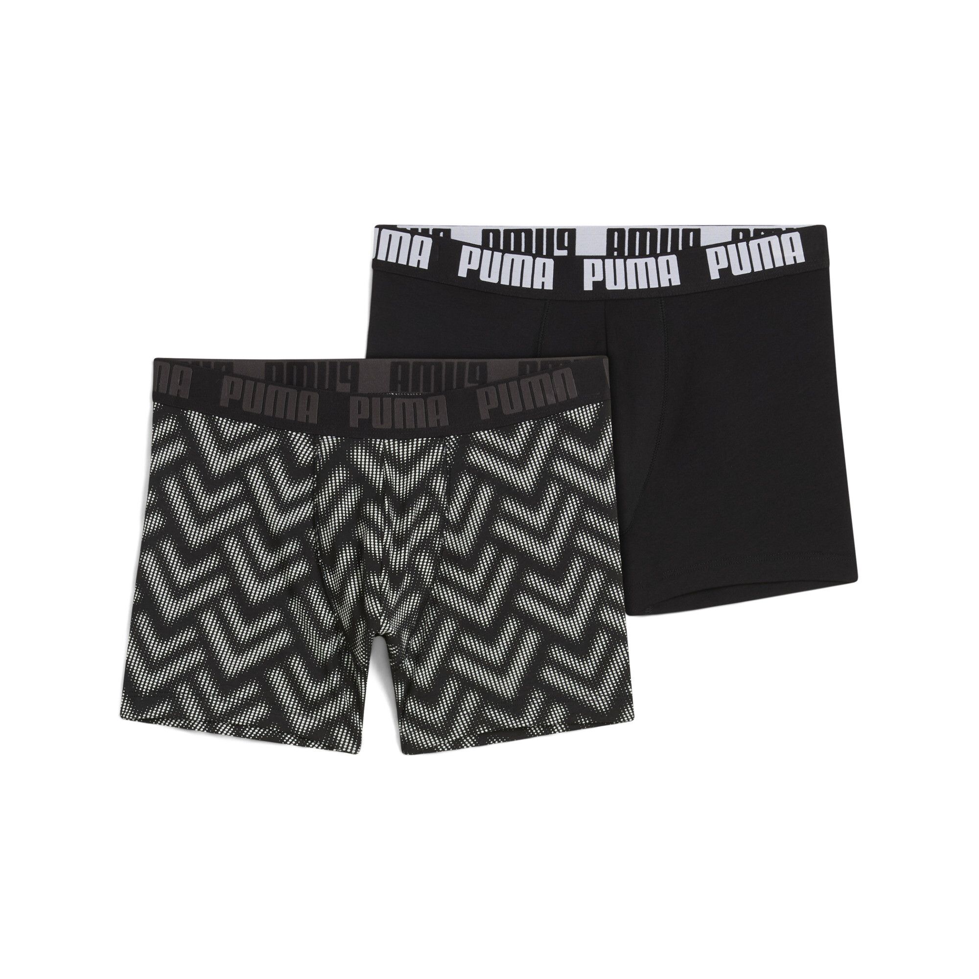Мужское нижнее белье PUMA PRINTED BOXERS 2P — размер 48-50 / L