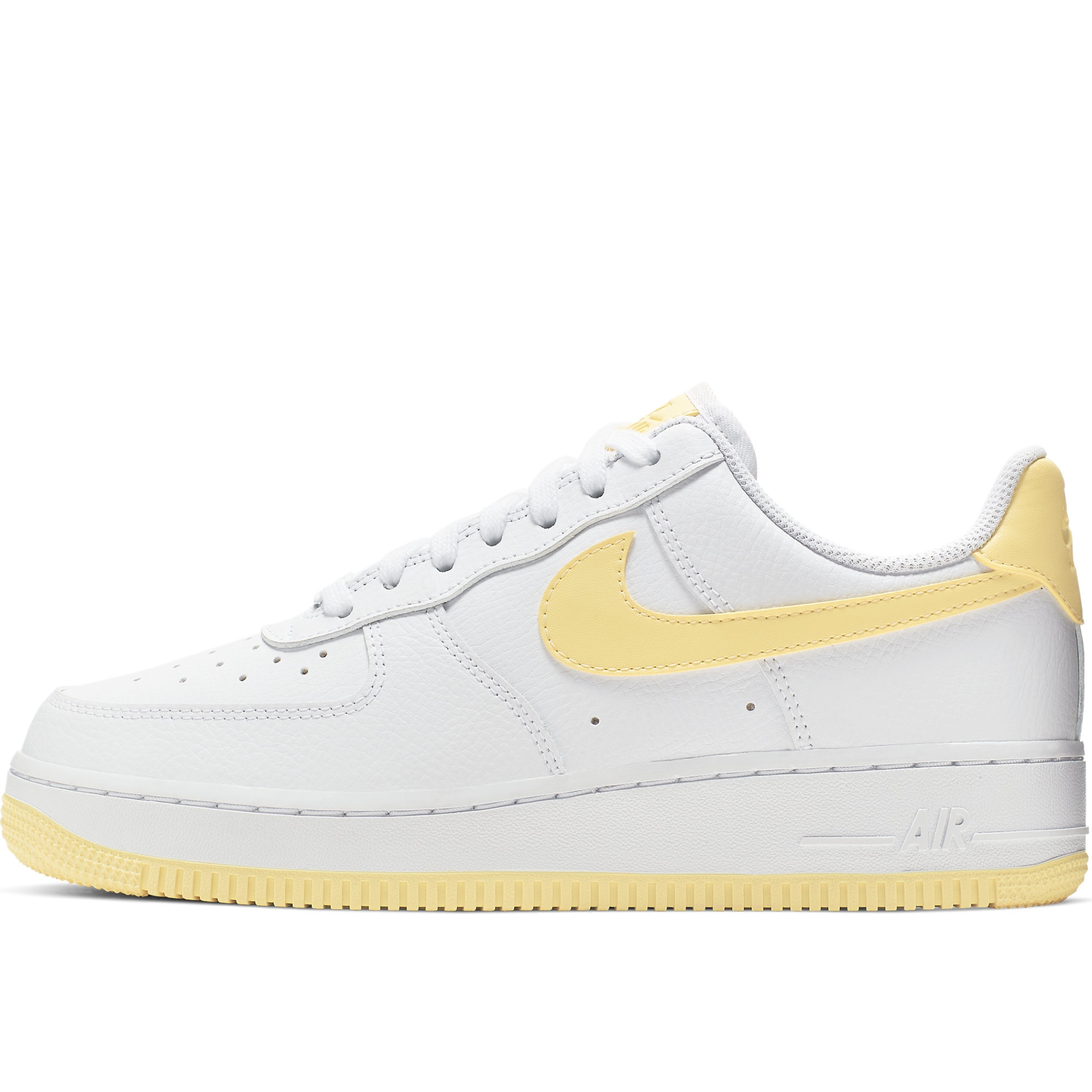 air force 1 yellow and white