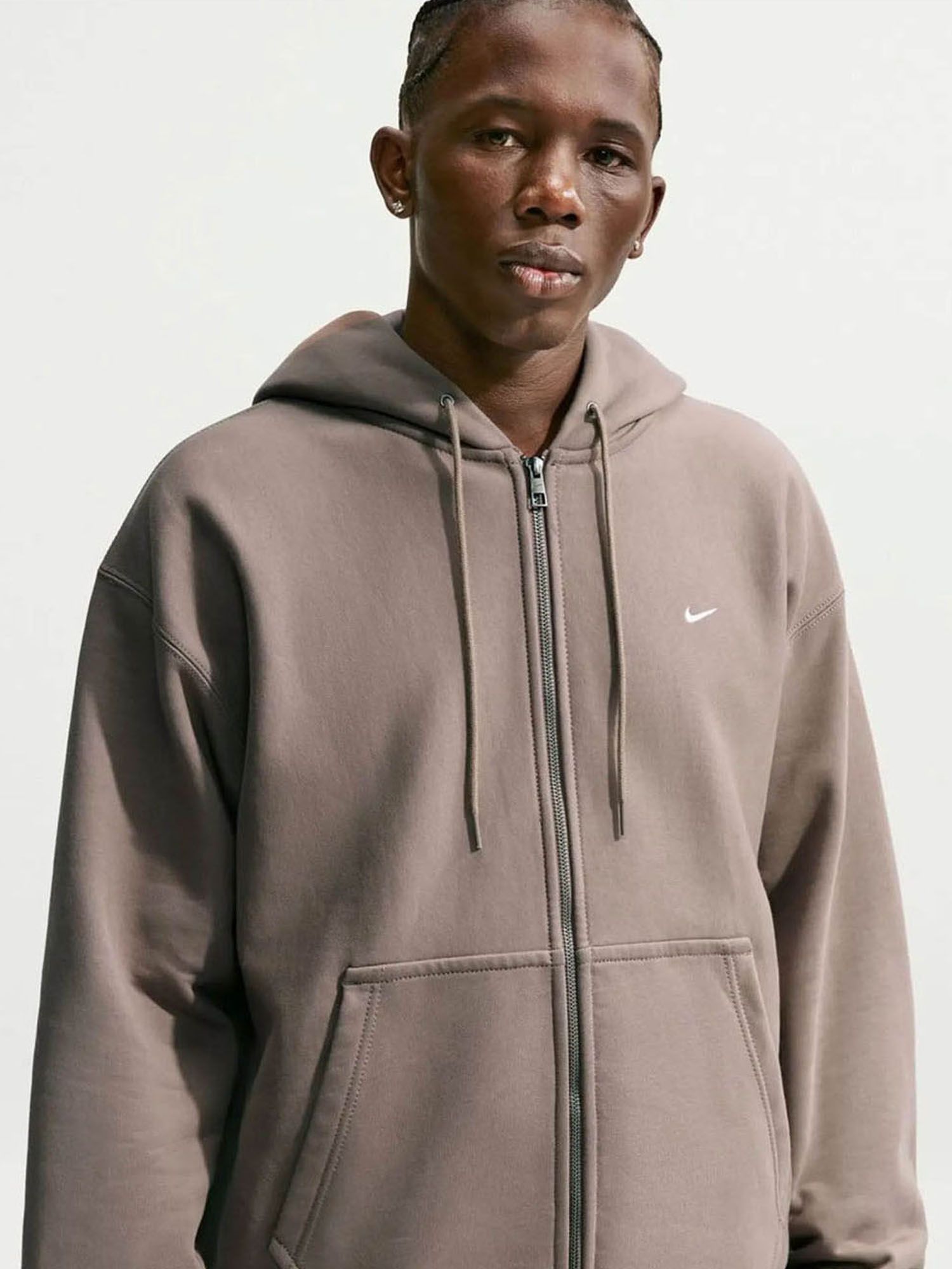 Мужская толстовка Solo Swoosh Full-Zip Fleece Hoodie