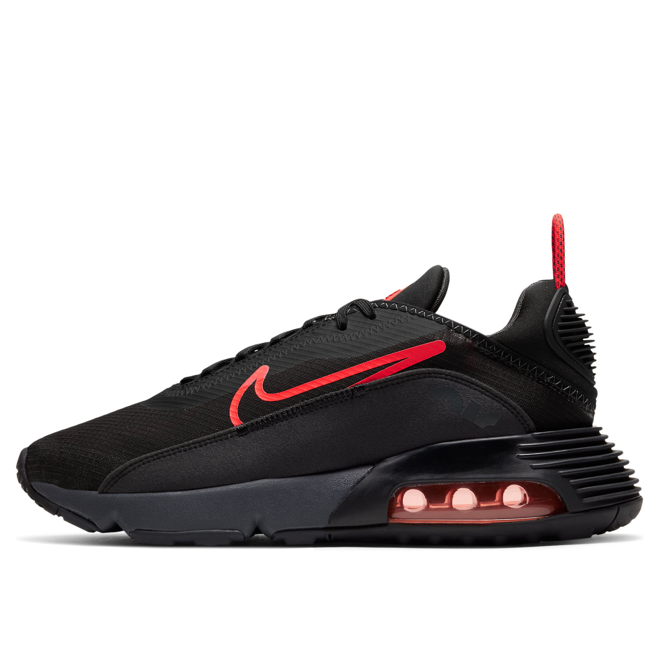 nike air max 2090 black and red