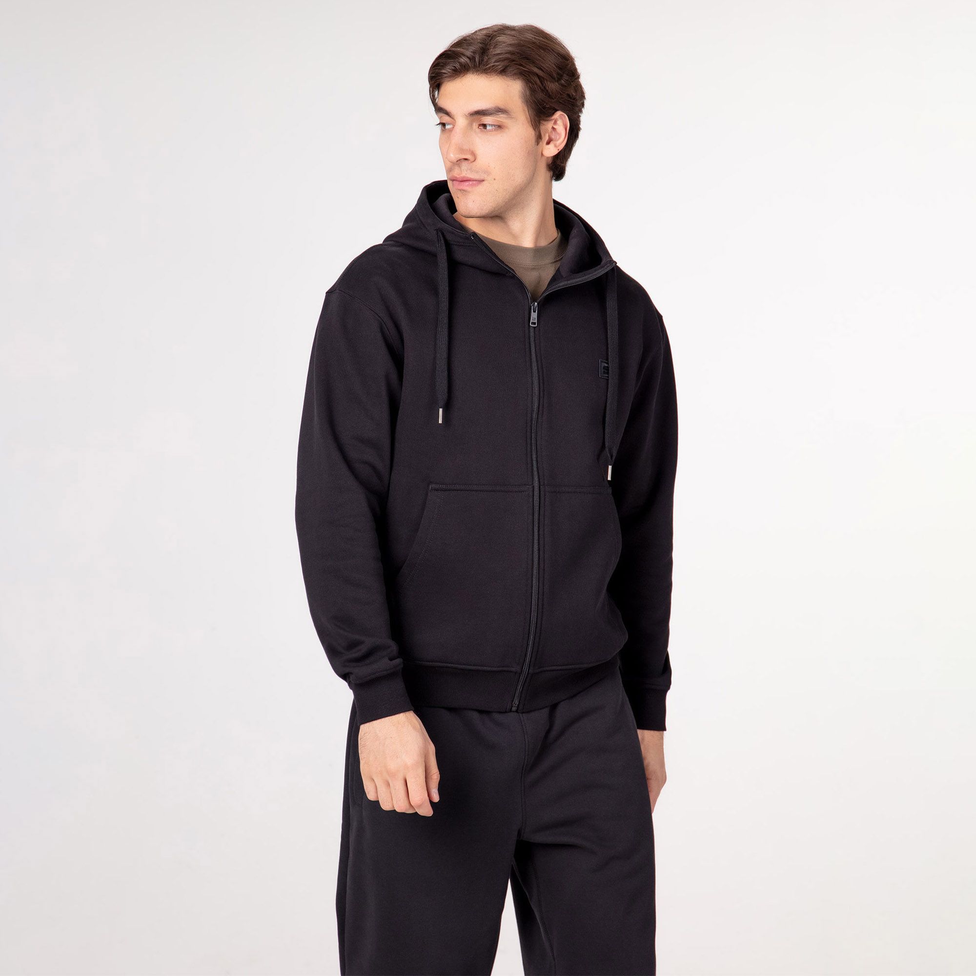 Мужская толстовка STREETBEAT Full Zip Basic Fleece Hoodie