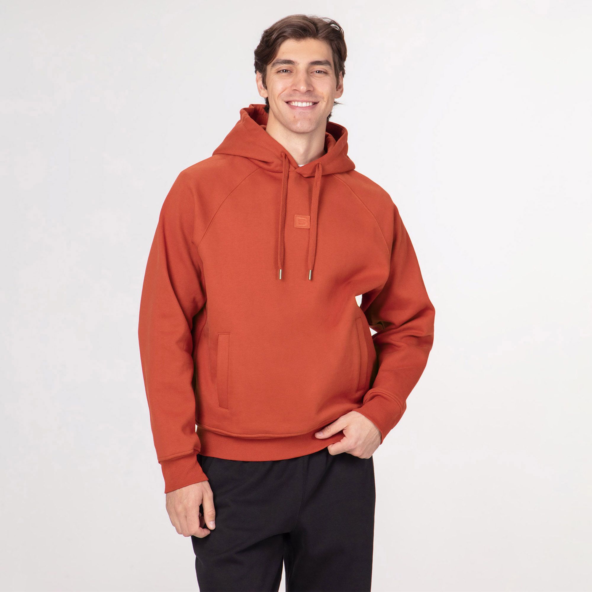 Мужская худи Reglan Sleeve Fleece Hoodie
