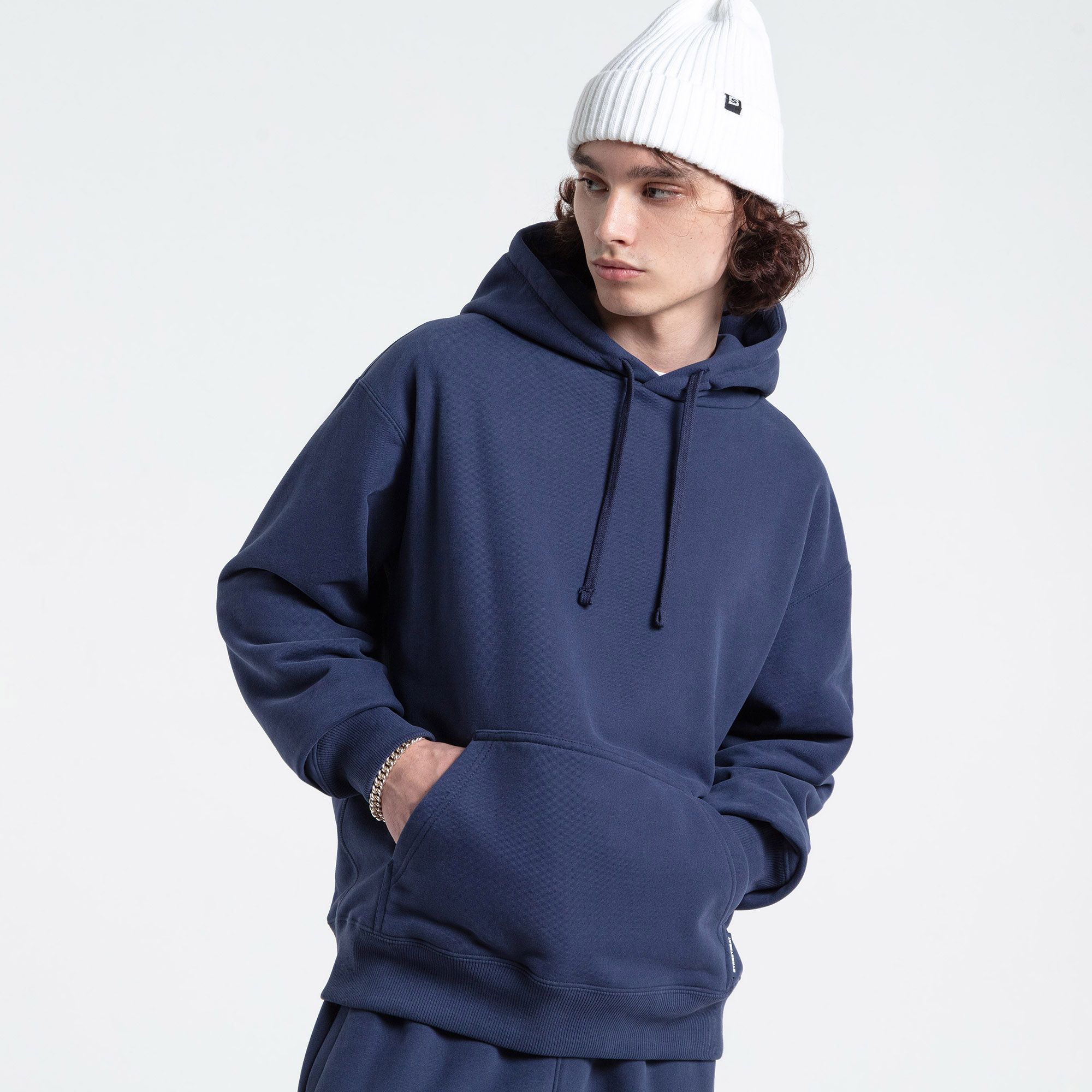 Мужская худи Basic Fleece Hoodie