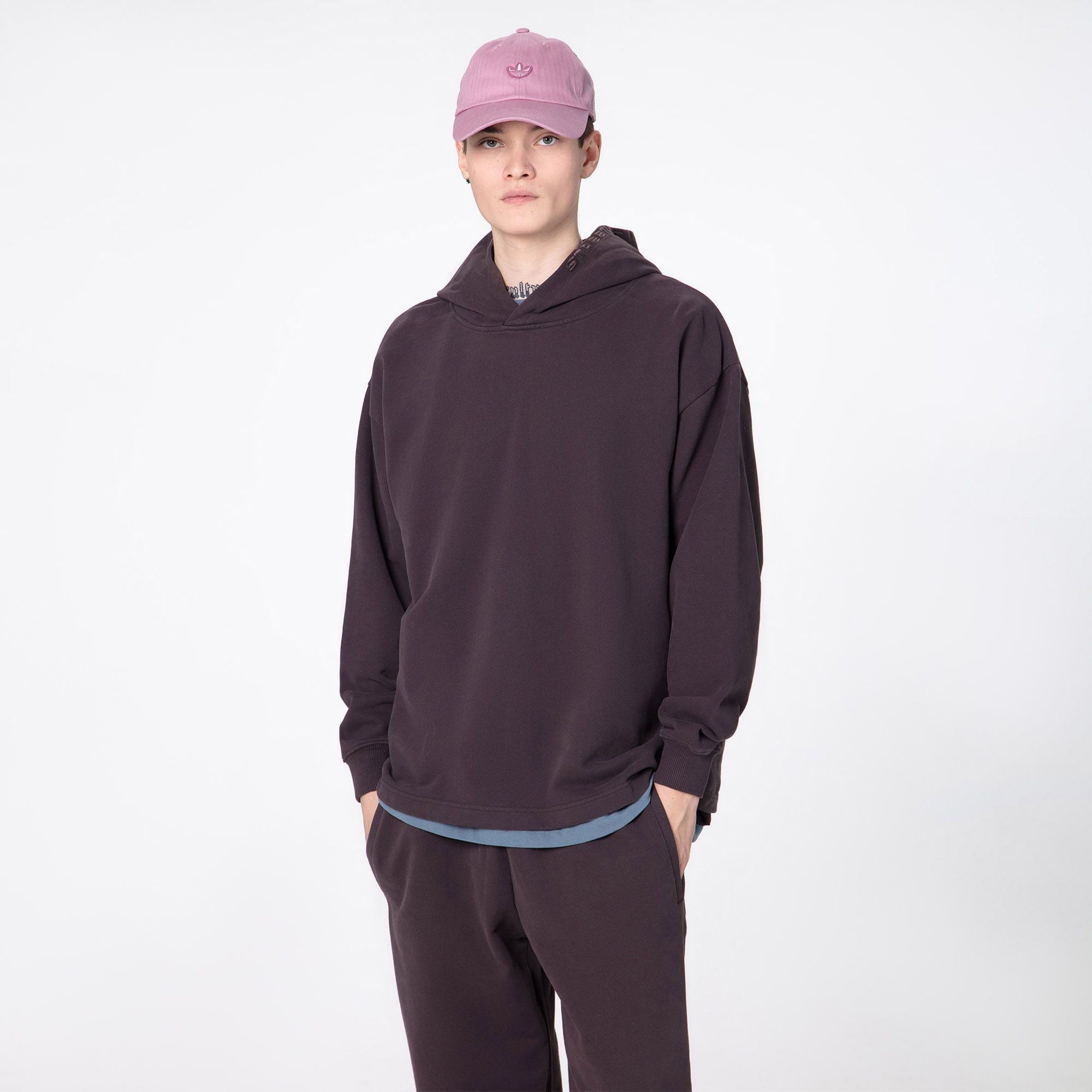 Мужская худи STREETBEAT Straight Peach Effect Hoodie
