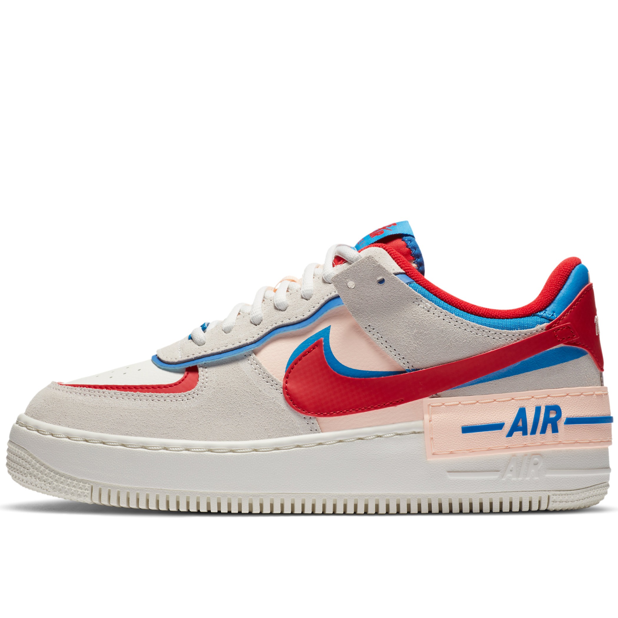 nike air force 1 red shadow