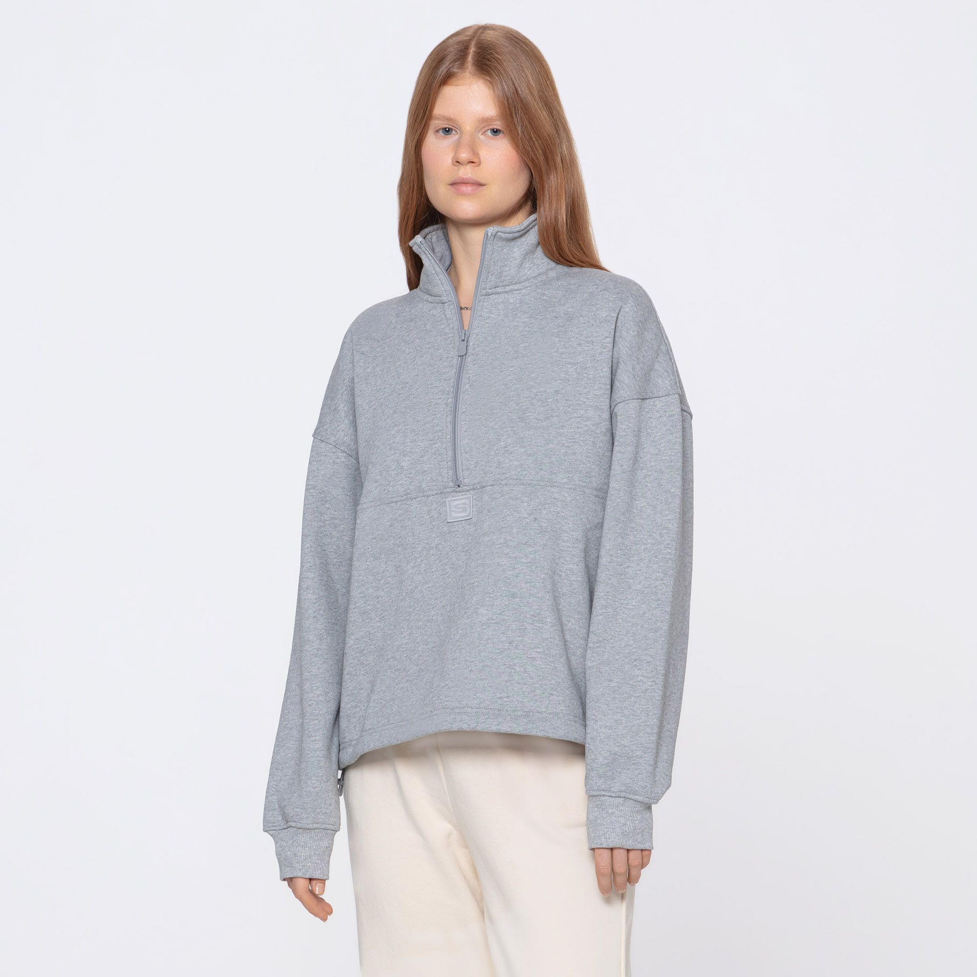 Женский свитшот Street Beat Half Zip Crew Fleece Streetbeat