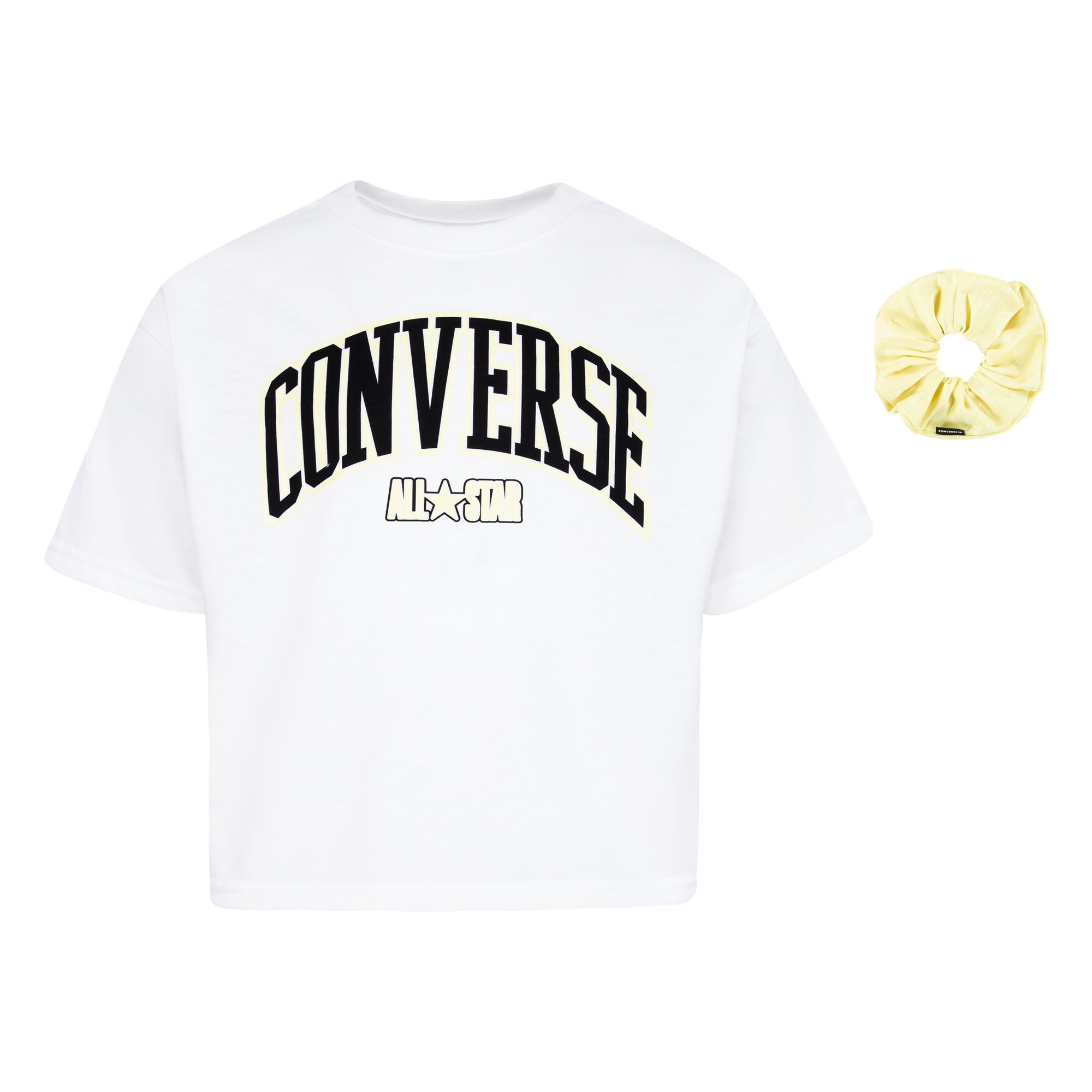 Подростковая футболка Converse Boxy Scrunc Tee — размер 155-159 / XL